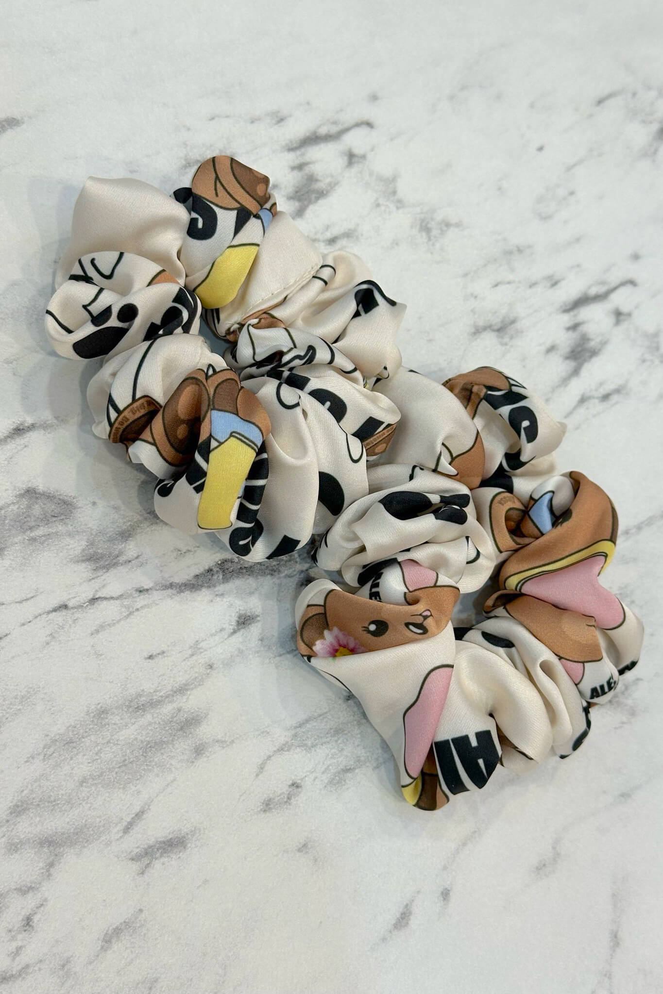 Too Cute To Handle Mini Scrunchie - 2 bucăți - Imagine 6