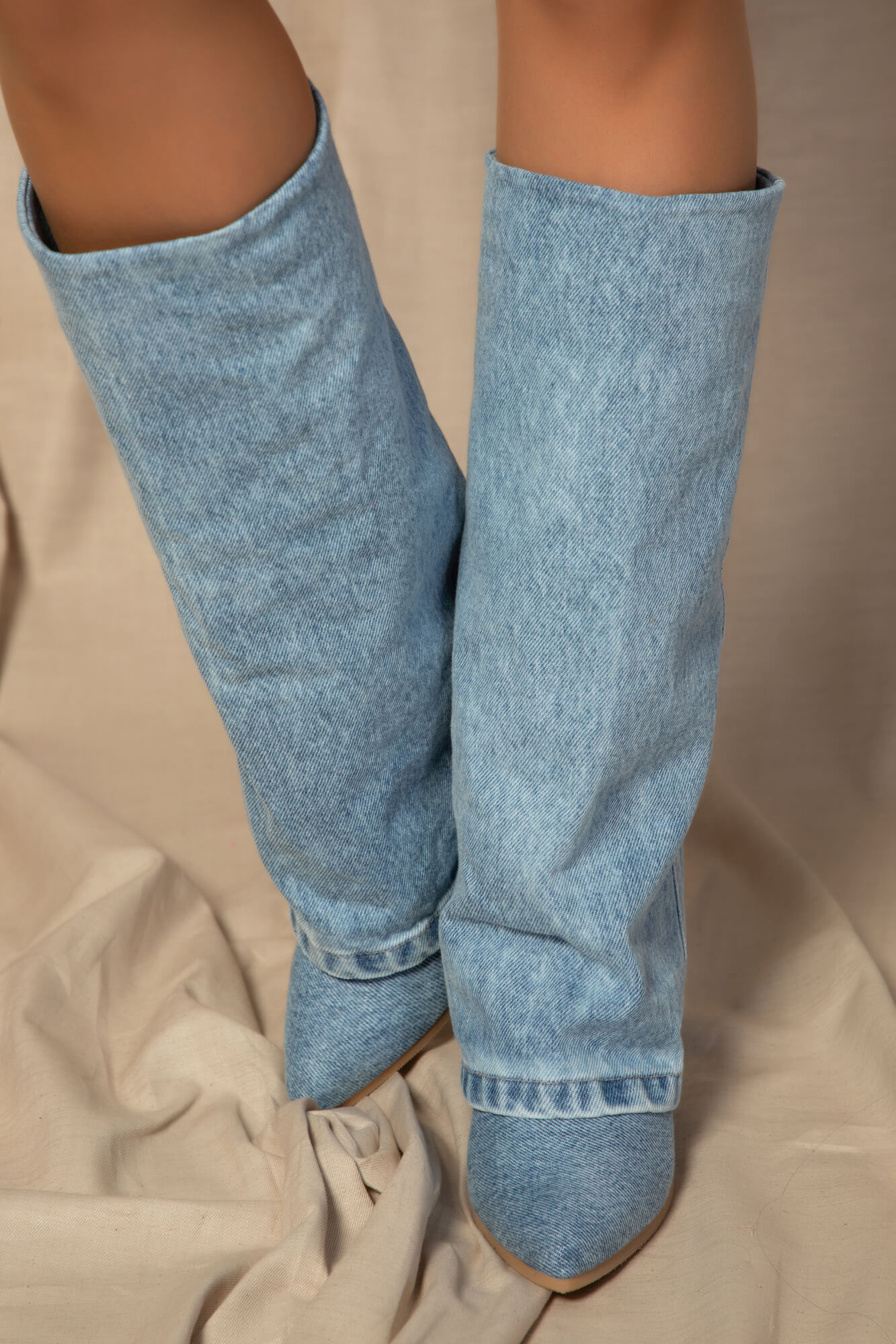 Denim Muse Cizme - Imagine 11