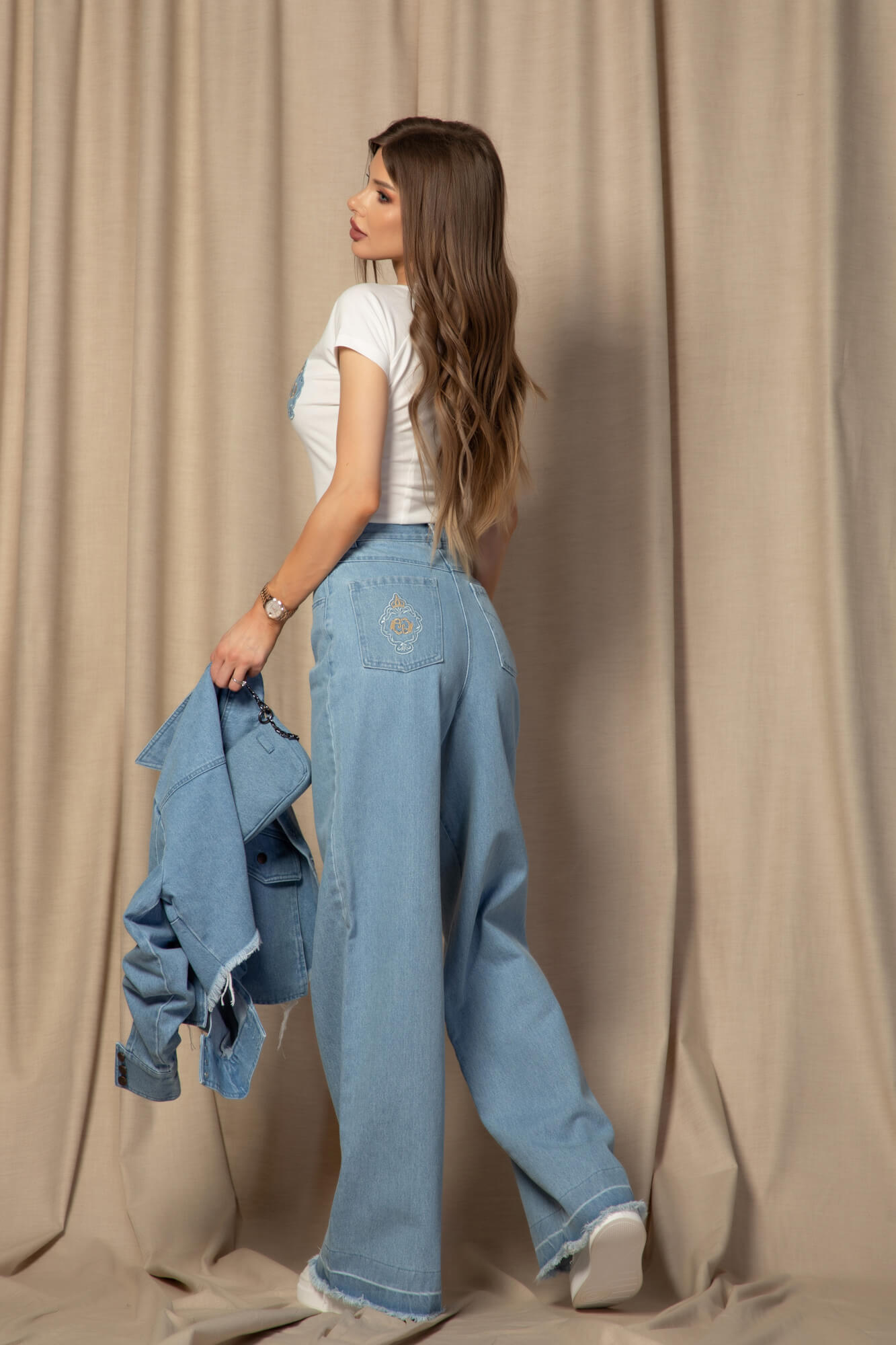 Denim Dream Blugi - Light Blue - Imagine 26