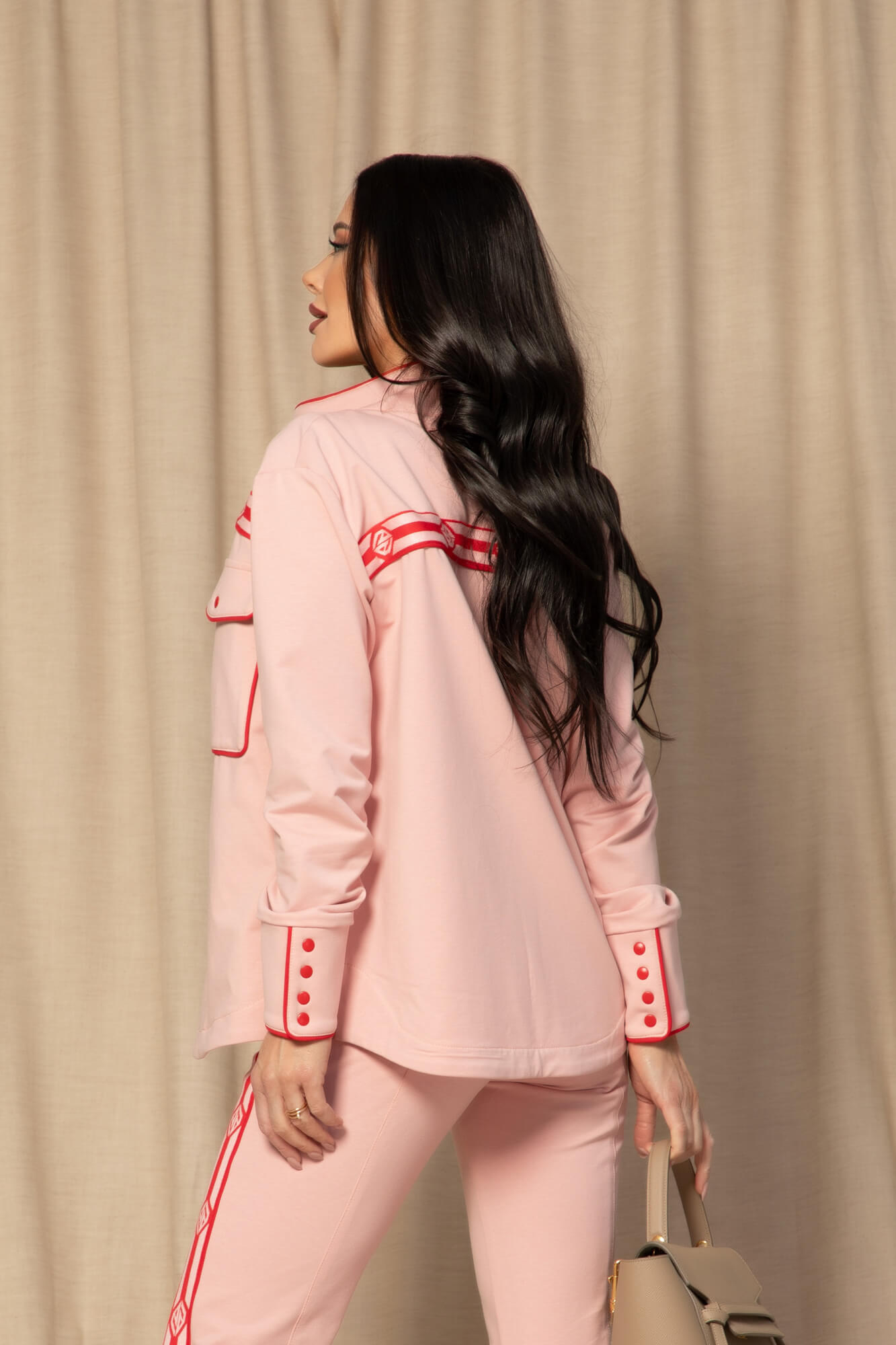 Sunlit Harmony Pantaloni - Pink - Imagine 19