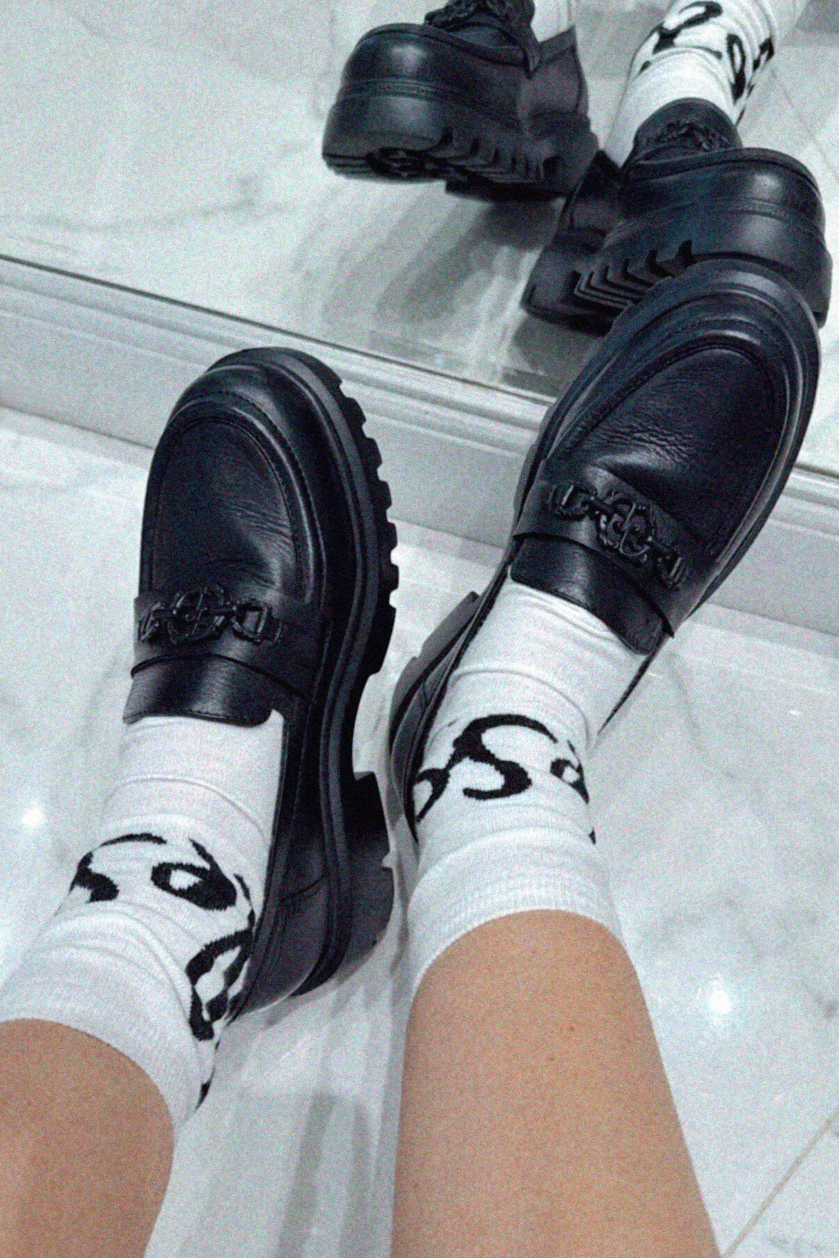 Luxury Step Loafers - Black - Imagine 10