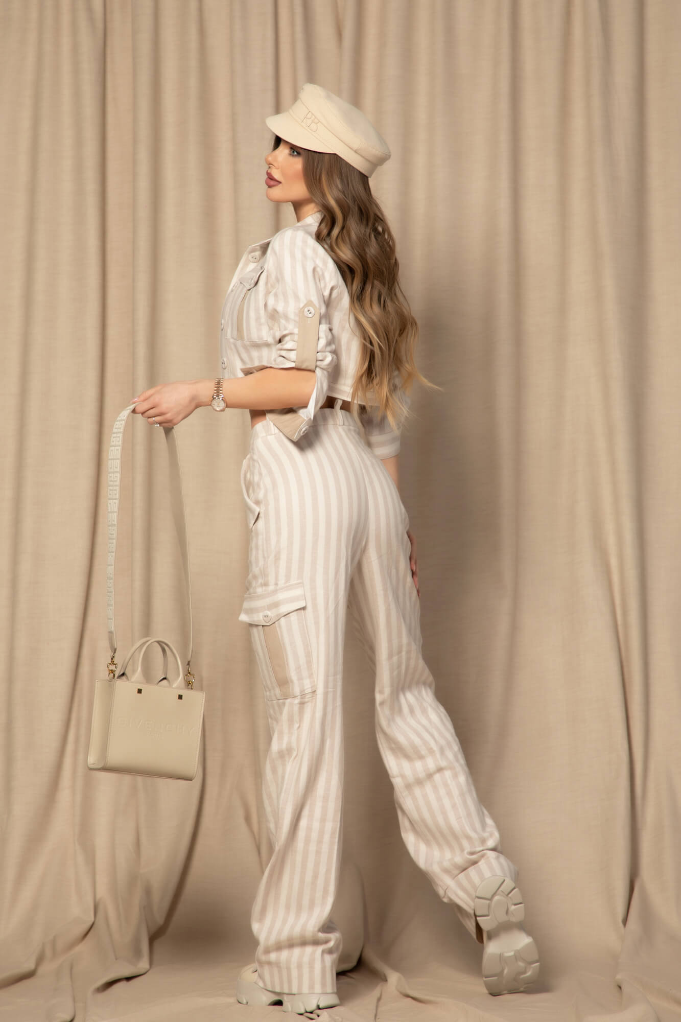 Linen Luxe Jachetă Scurtă - Imagine 21