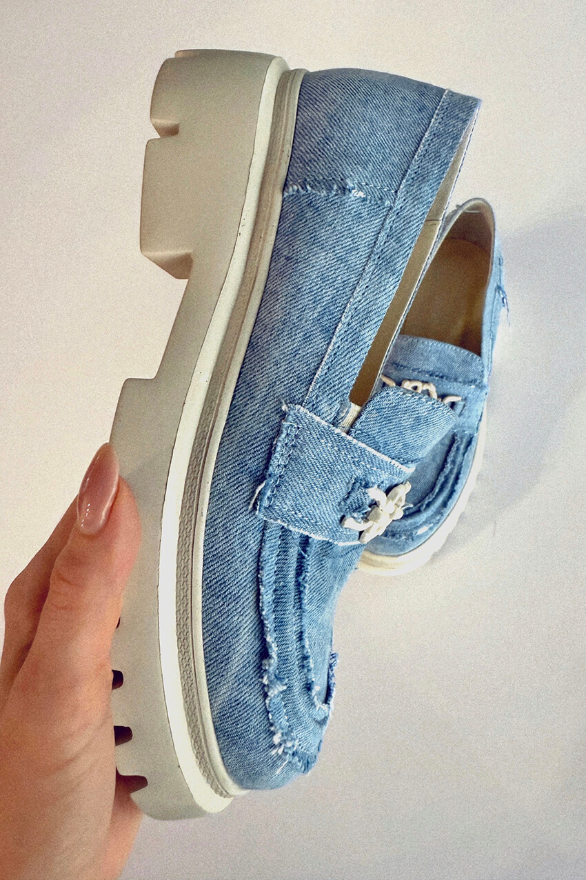 Denim Muse Loafers - Imagine 6
