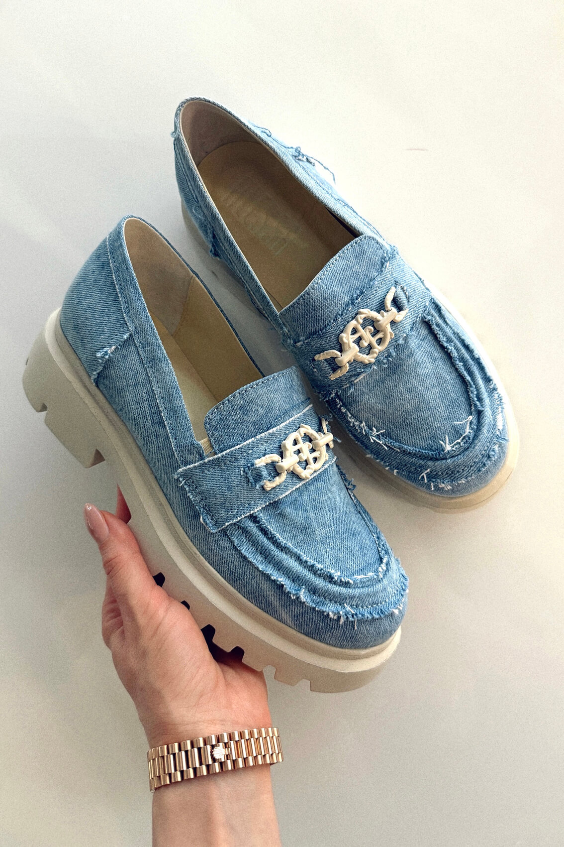 Denim Muse Loafers - Imagine 8