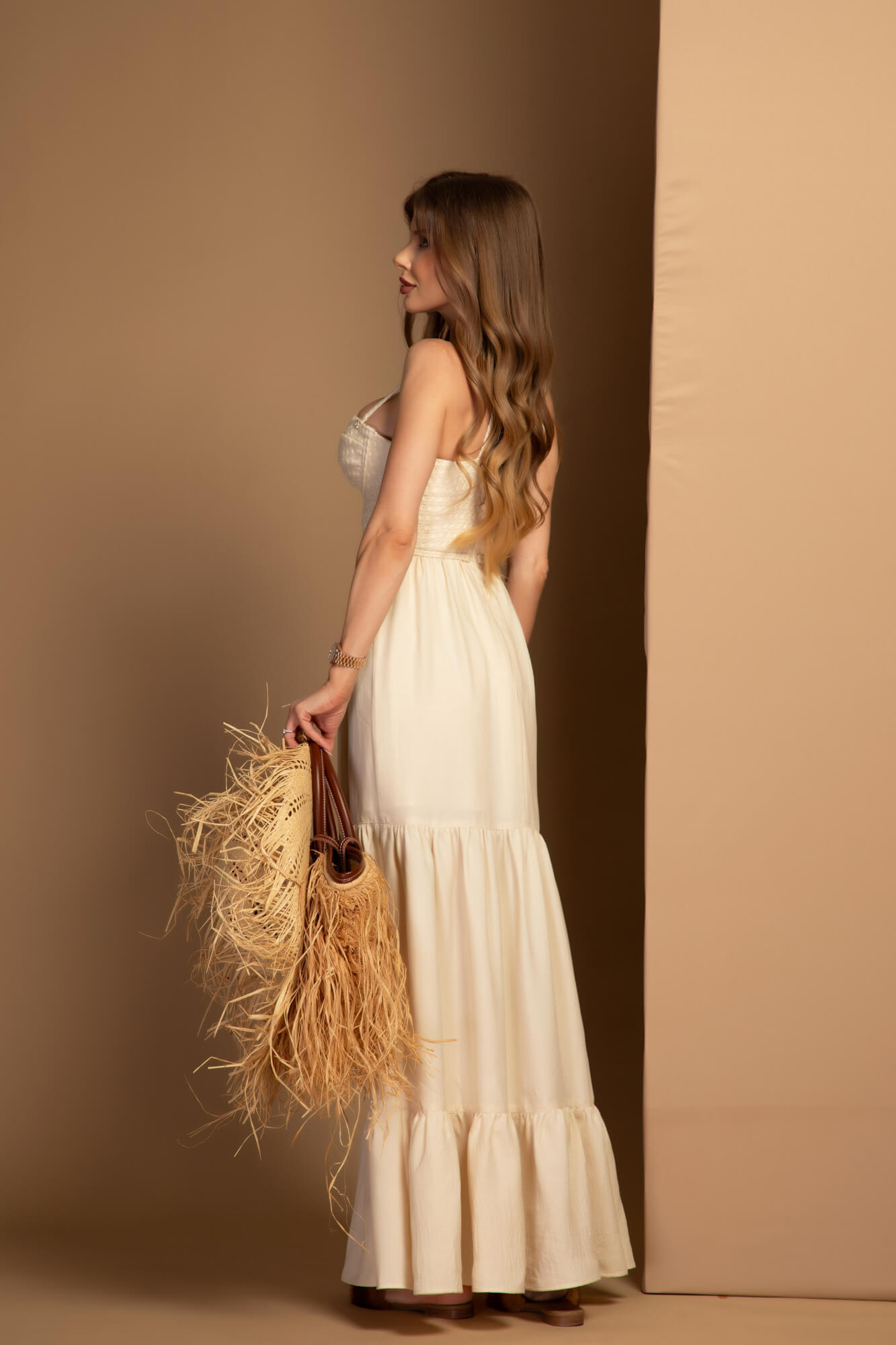 Rooftop Romance Rochie Lungă - Imagine 10