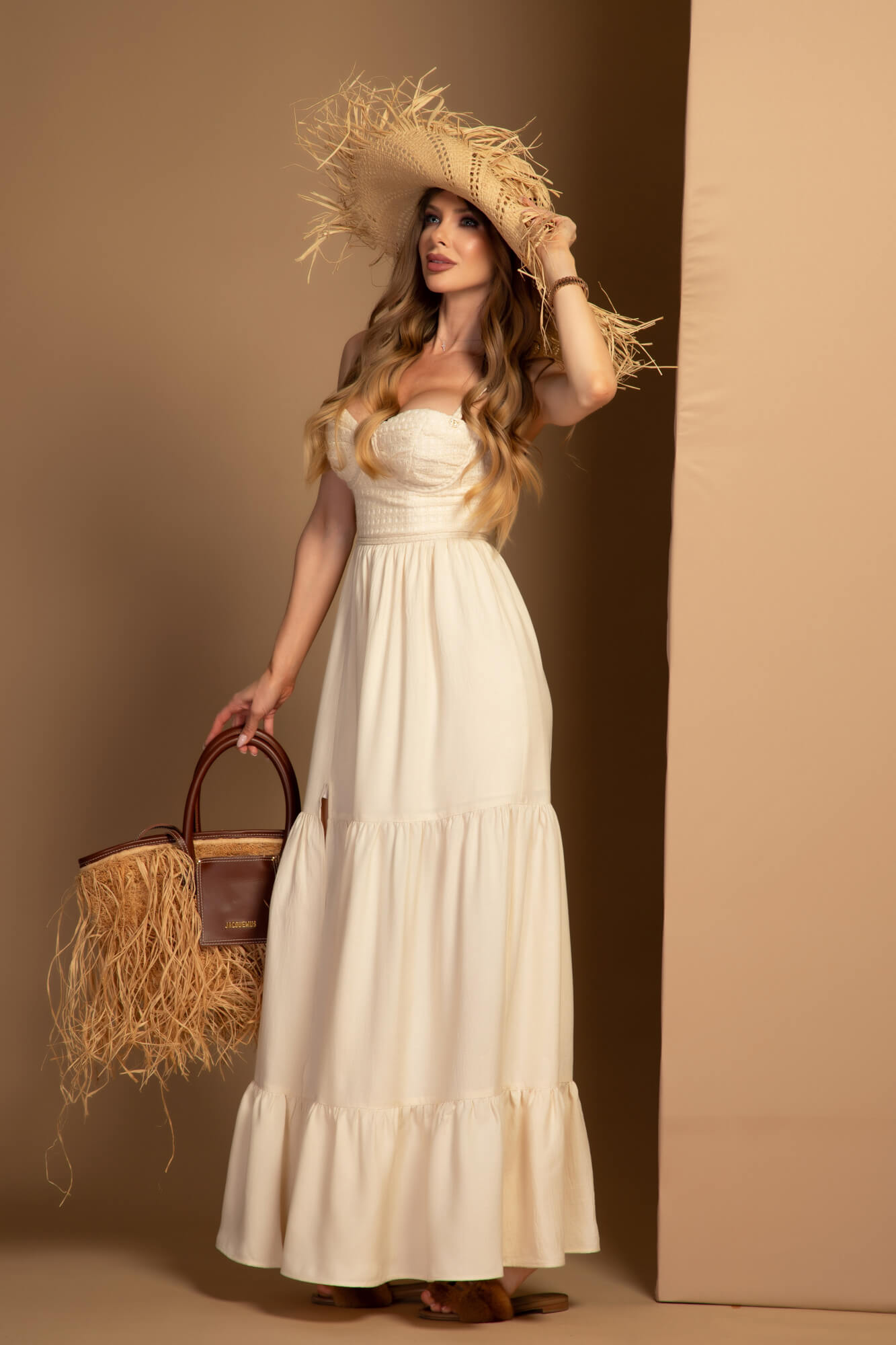 Rooftop Romance Rochie Lungă - Imagine 13