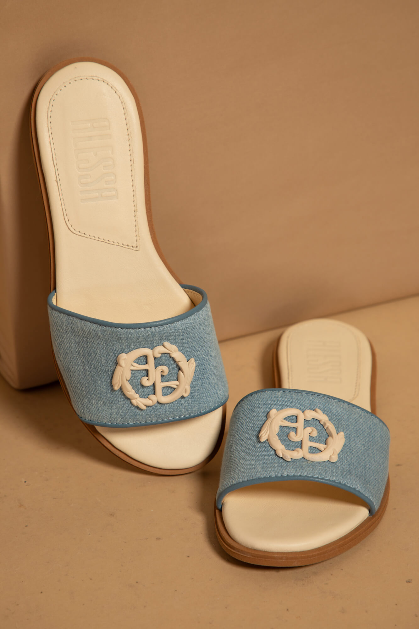 Strut Perfection Papuci - Light Blue - Imagine 8