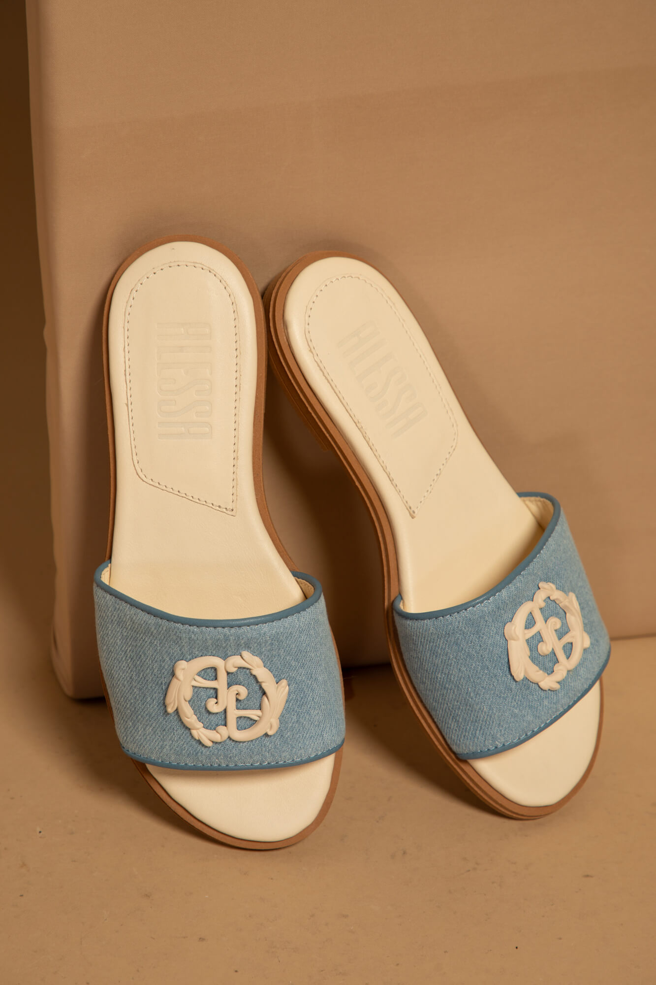 Strut Perfection Papuci - Light Blue - Imagine 7