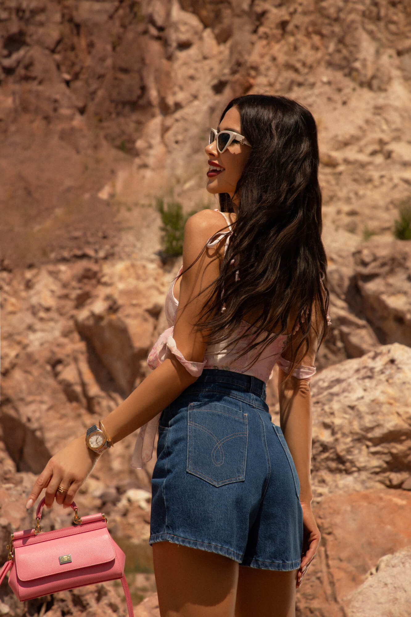 Denim Passion Pantaloni Scurți - Dark Blue - Imagine 11