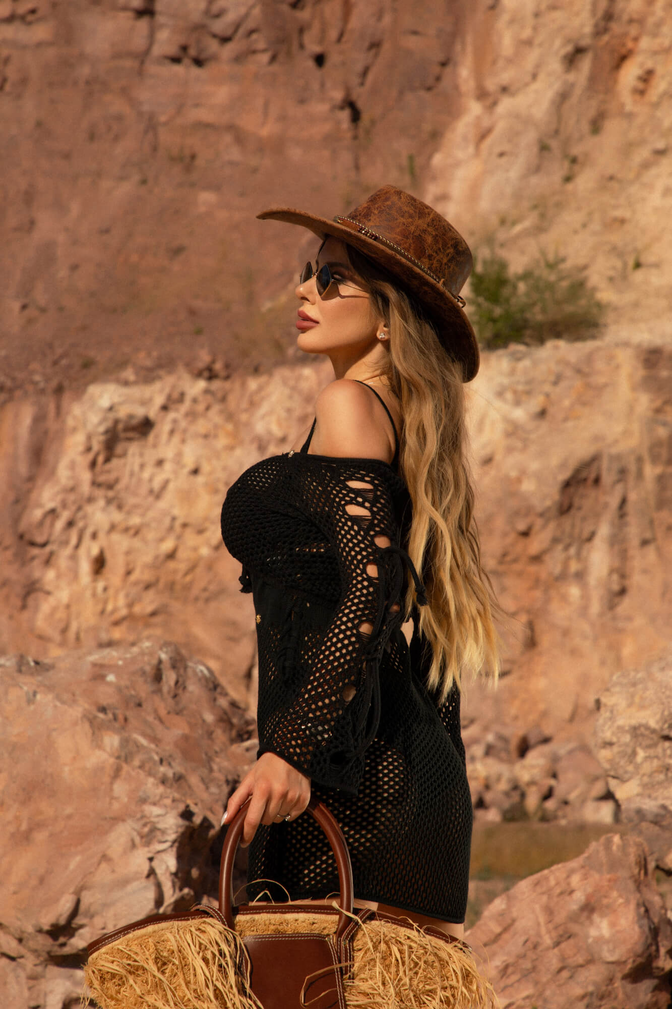 Ocean Muse Rochie de Plajă - Black - Imagine 13
