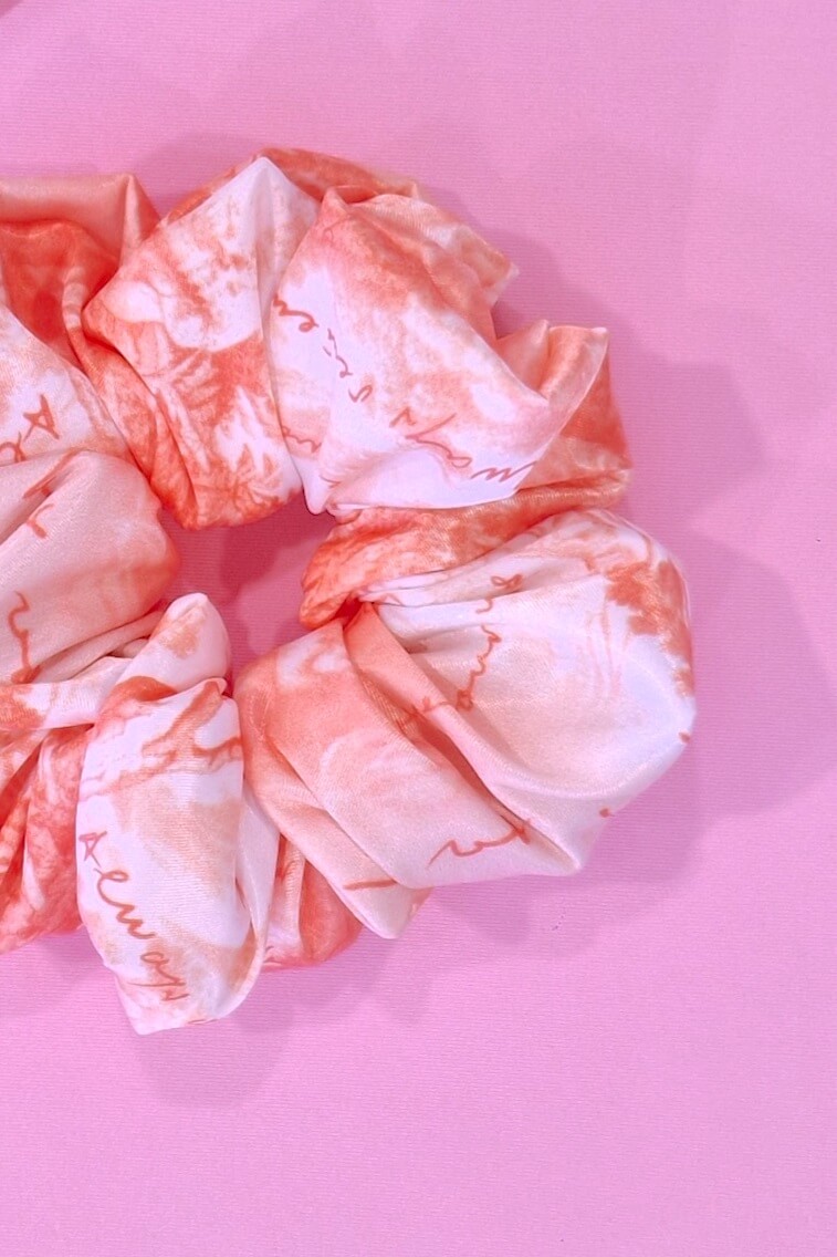 Trendsetter Icon Scrunchie mic - Orange - Imagine 4