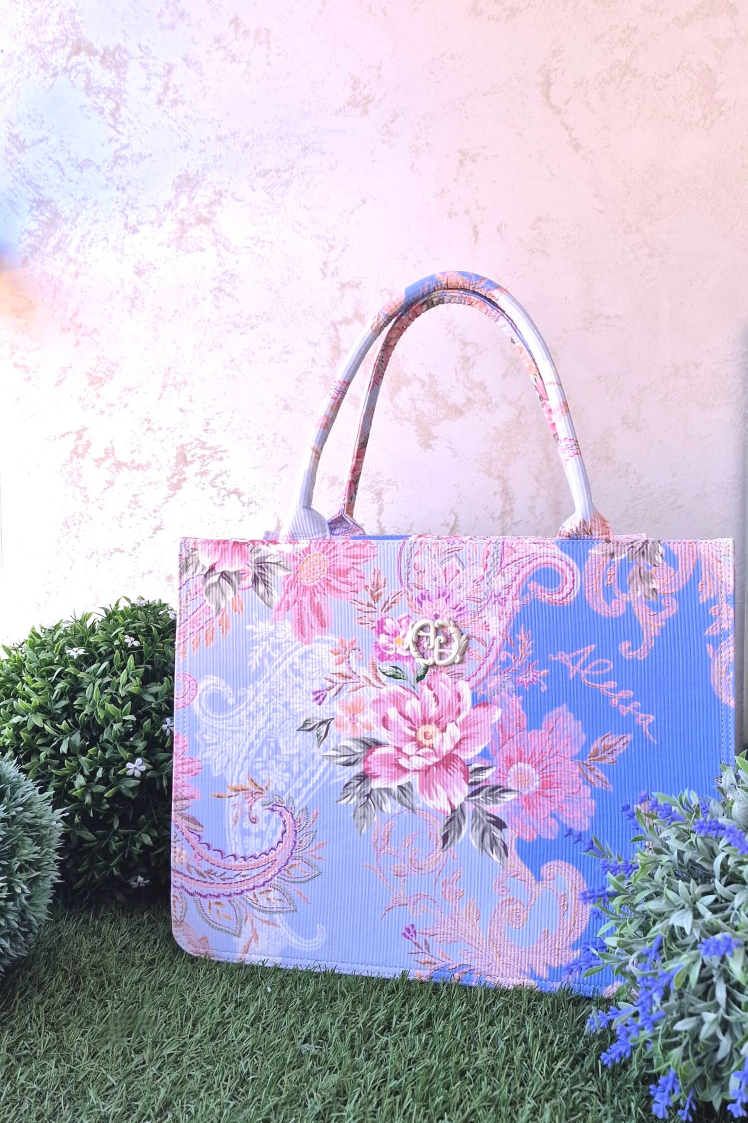 A Touch of Romance Geantă - Vista Blue - Imagine 10