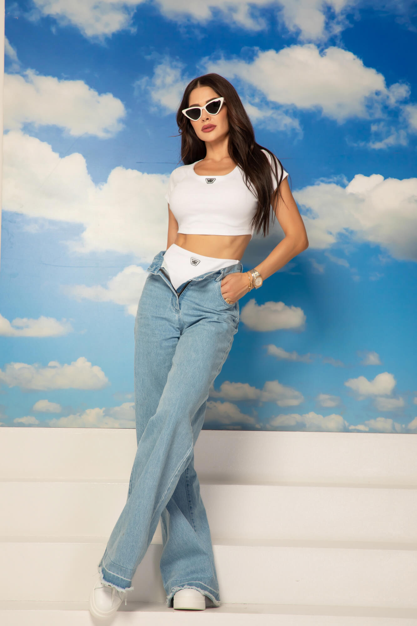 Daily Dream Bluza Scurtă - Ecru - Imagine 10