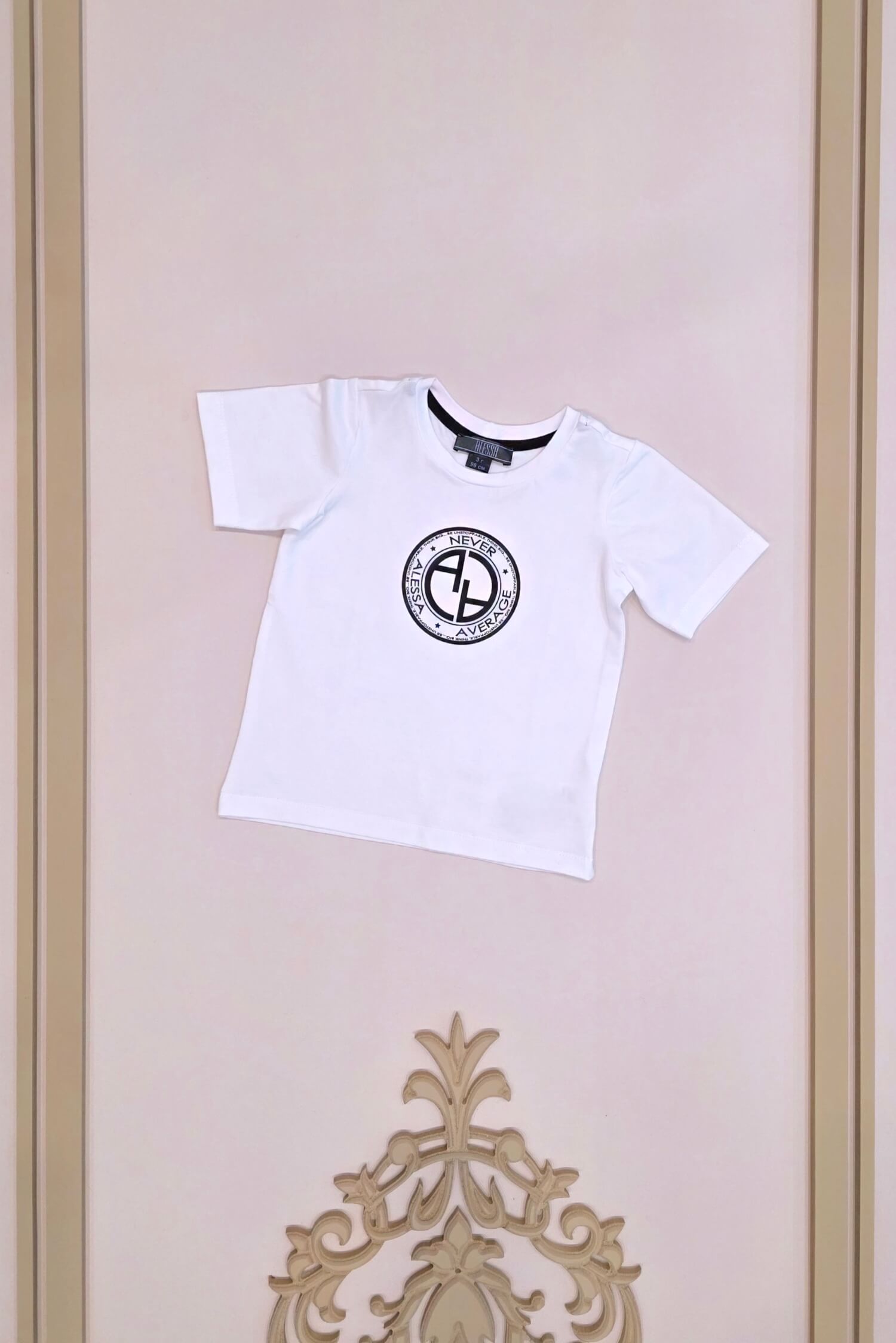 Always Invited Alessa mini Tricou cu Logo - ecru - Imagine 8