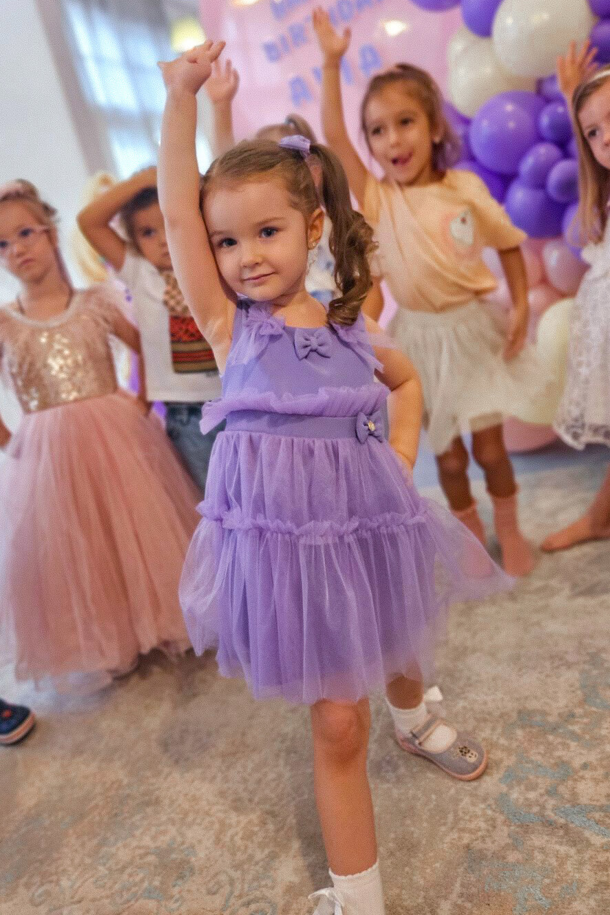 Motion Magic Mini Rochie-Volan - Purple - Imagine 12