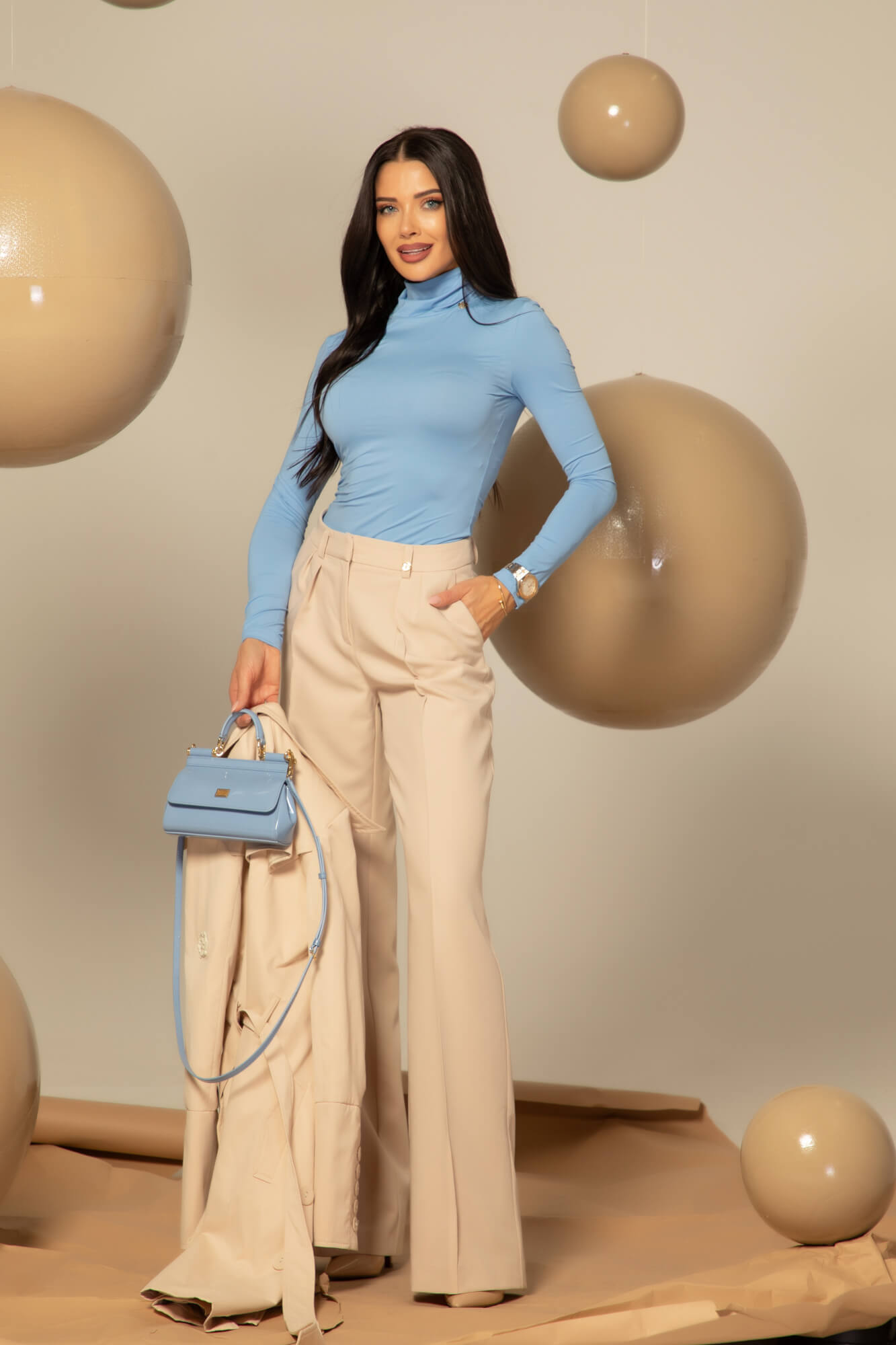 Style Practice Bluza-Polo - Cloud Blue - Imagine 16
