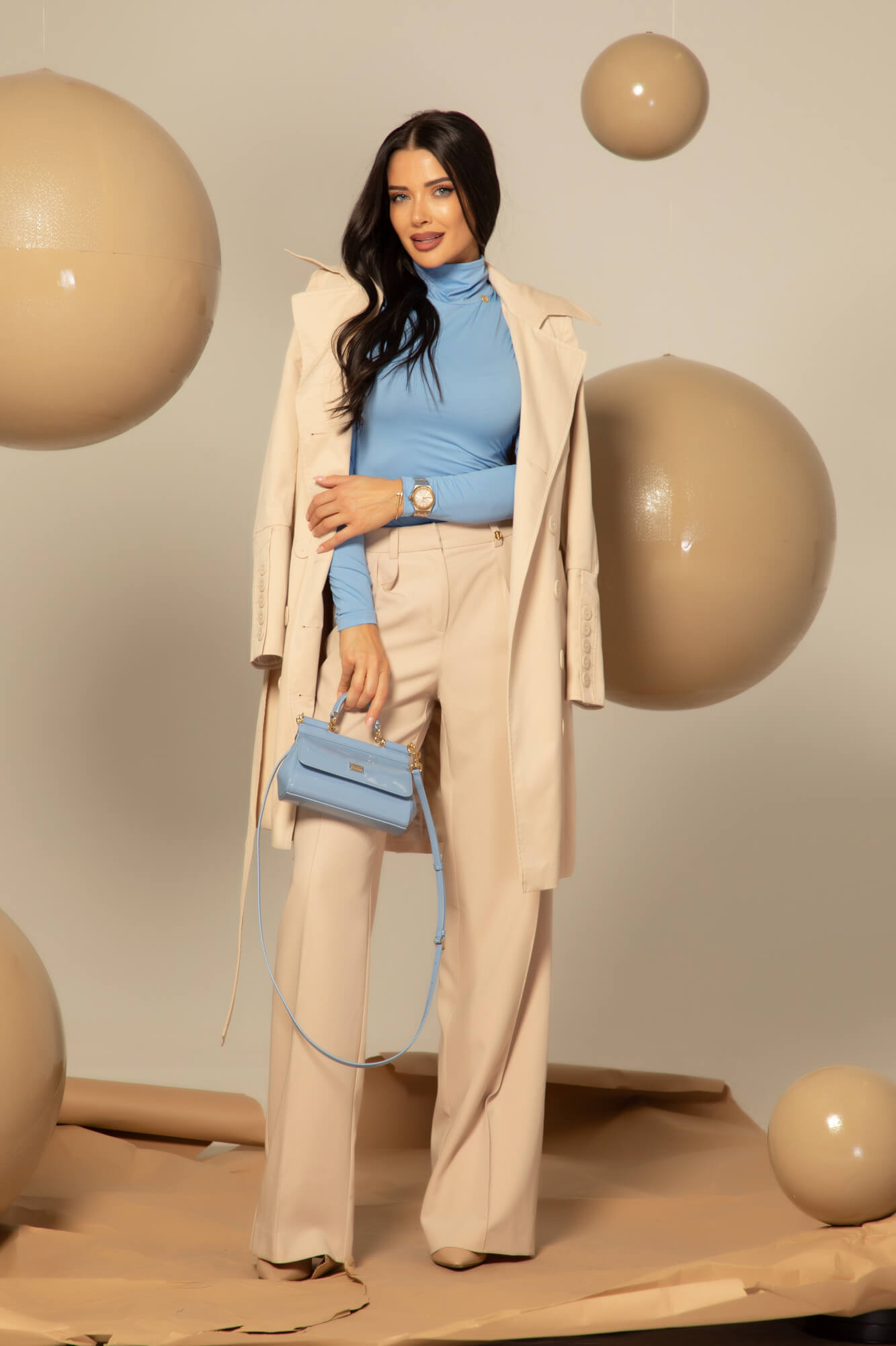 Style Practice Bluza-Polo - Cloud Blue - Imagine 23