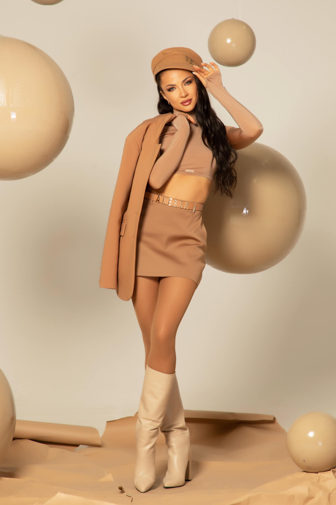 Scent of a Woman Fustă-Pantalon - Dark Mocha - Imagine 17