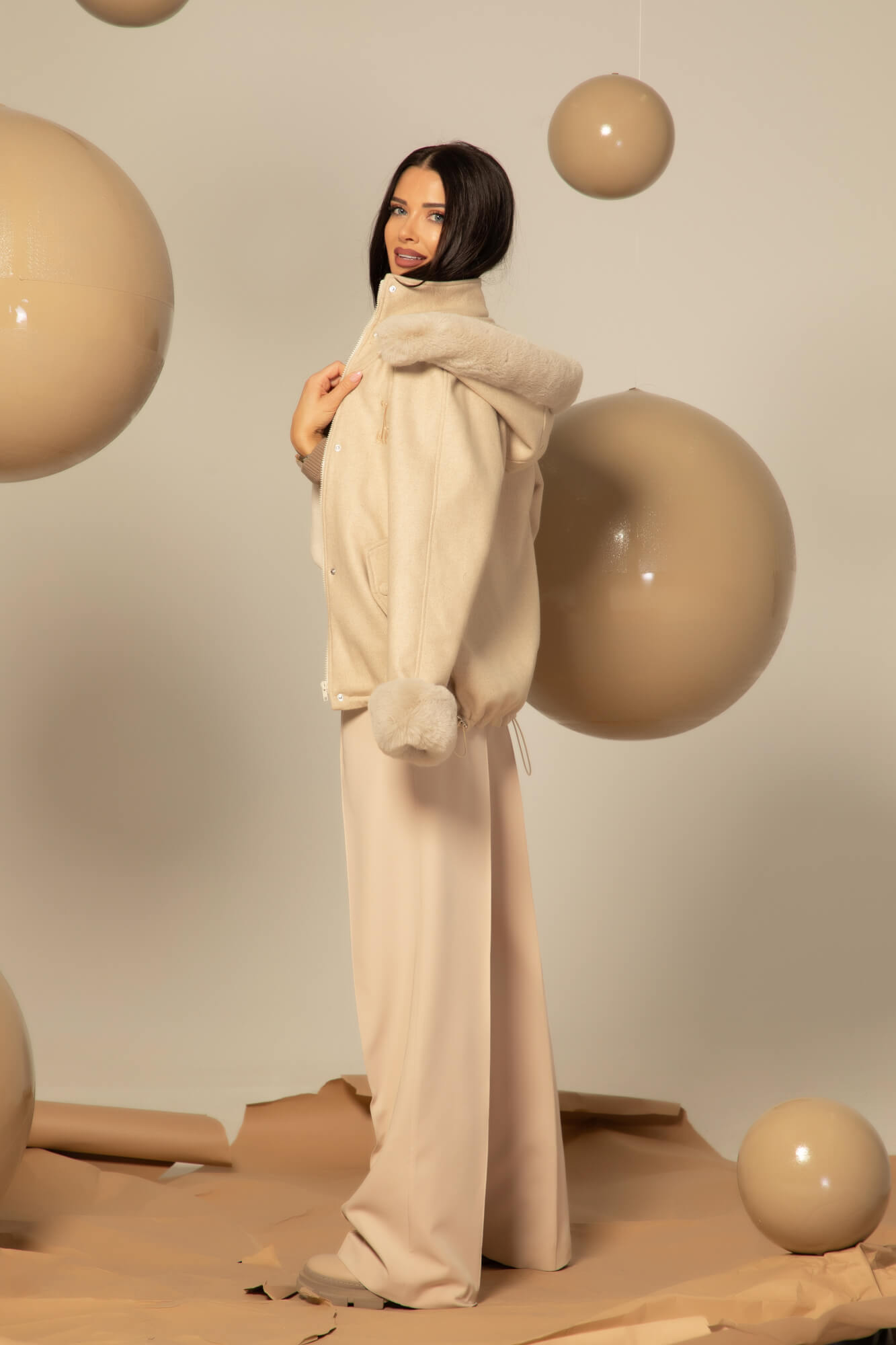 Winter Hug Handmade Pulover Din Tricotaj - 4 culori - Imagine 14