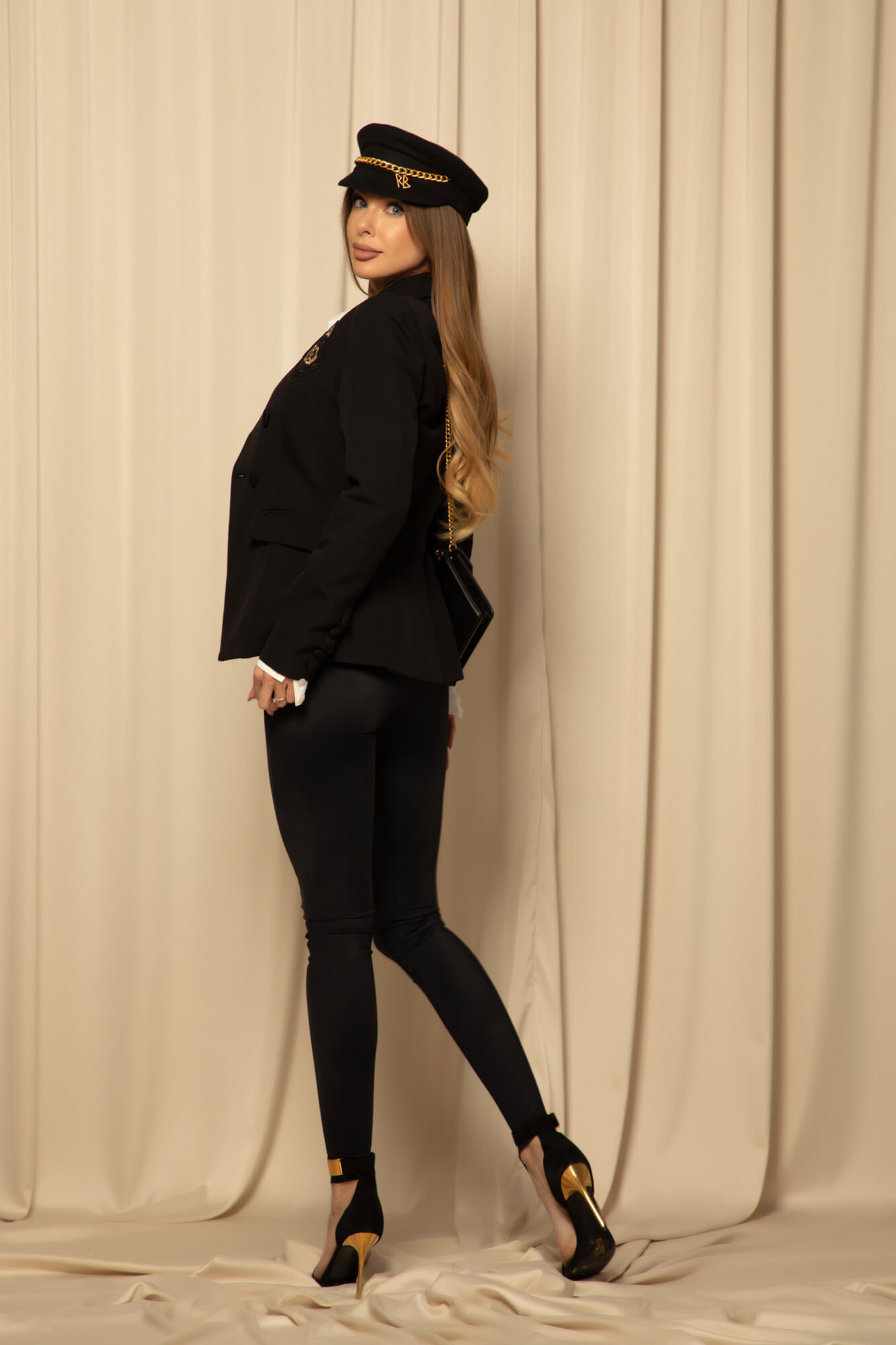 Vixen Legs Colanți Lungi - Black - Imagine 23