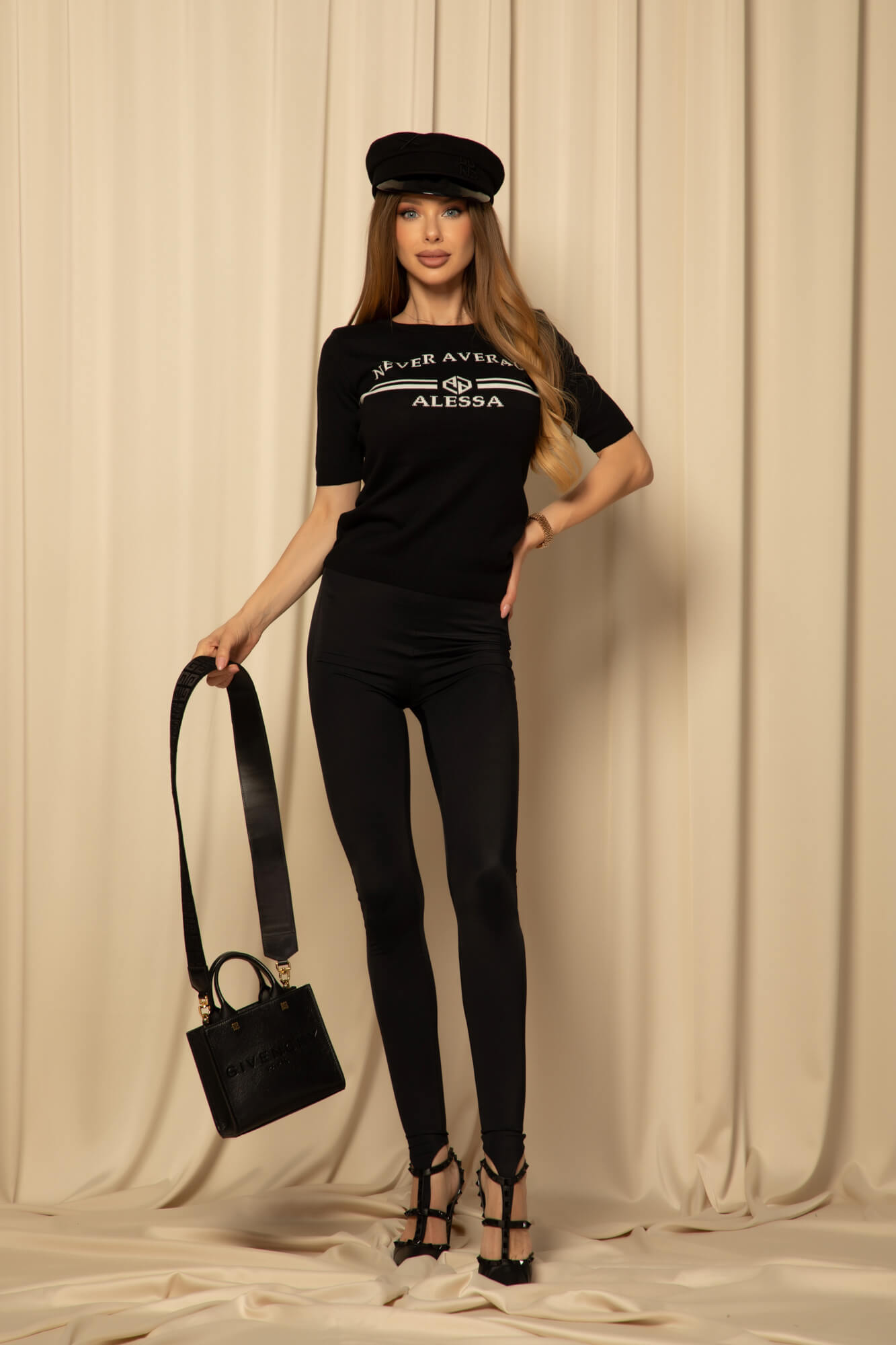 Autumn Whisper Bluza Din Tricot Fin - Black - Imagine 12