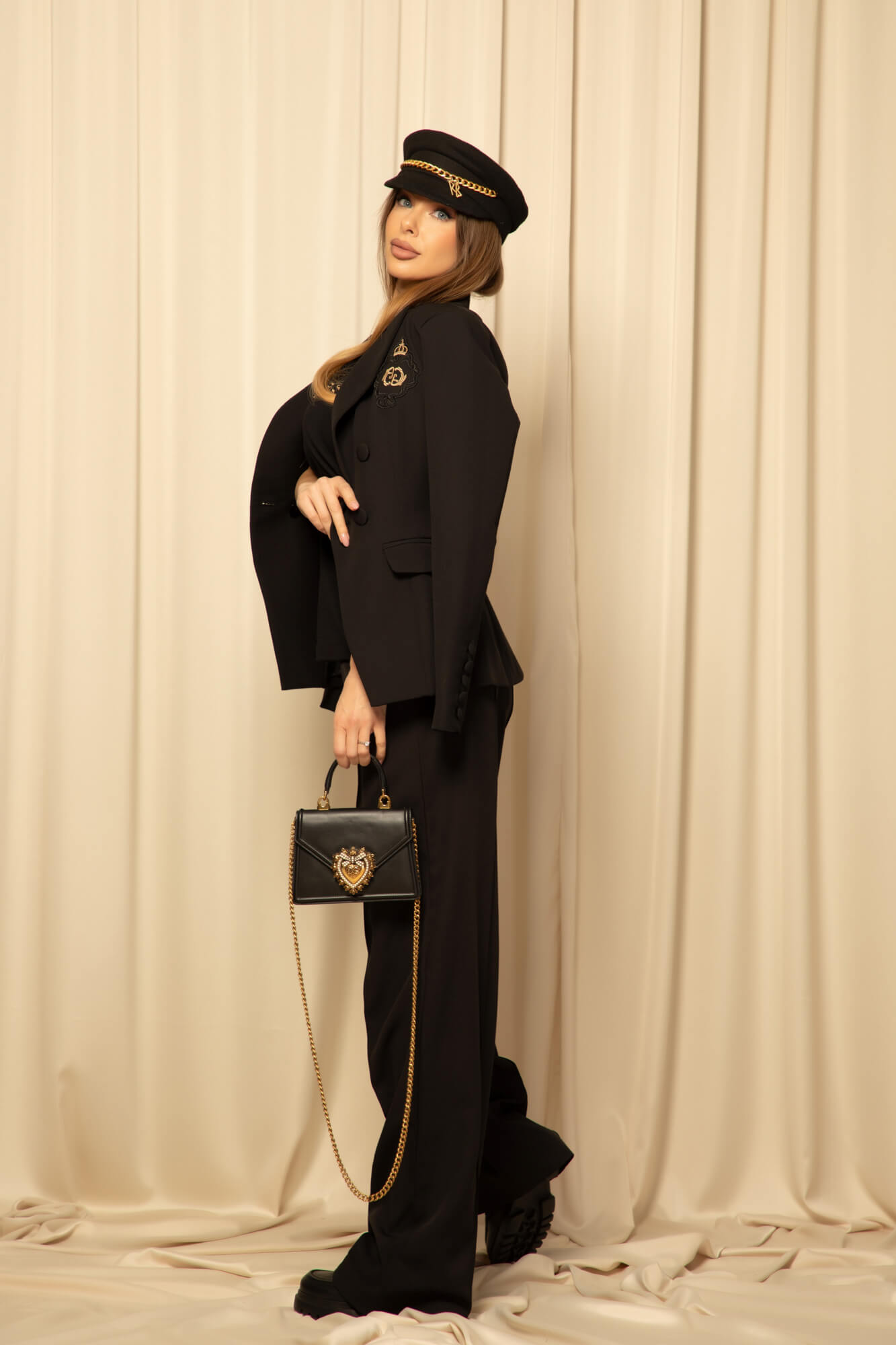 Luxury Classic Sacou - Black - Imagine 25
