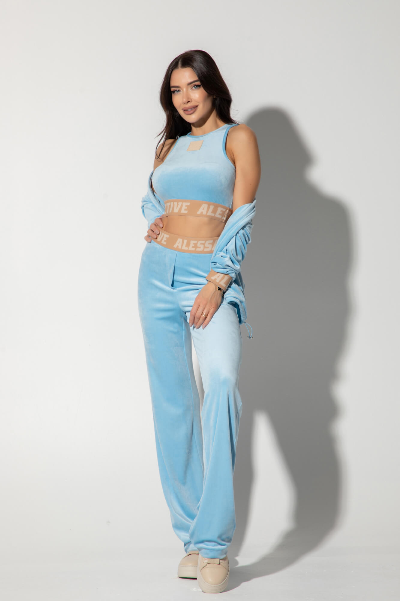 Plush Energy Hanorac din pluș - Blue - Imagine 23