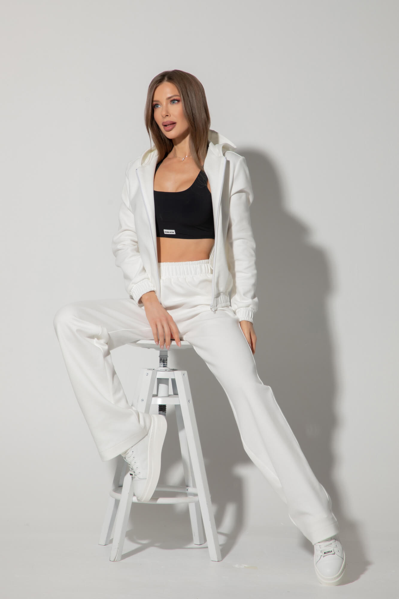 Everyday Energy Pantaloni Sport - Ecru - Imagine 30