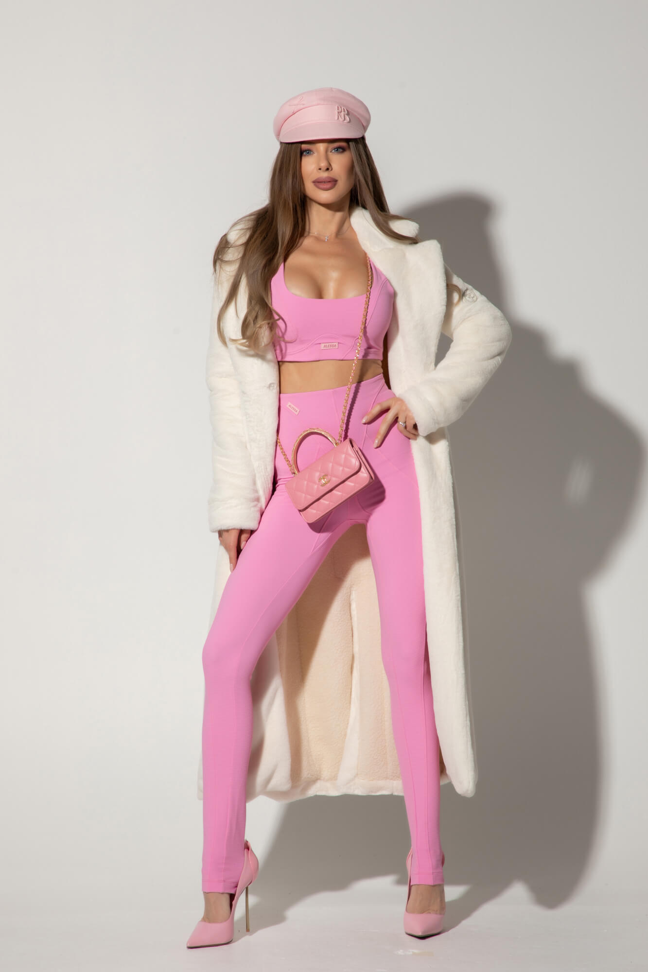 Vixen Motion Colanți Lungi - Pink - Imagine 29