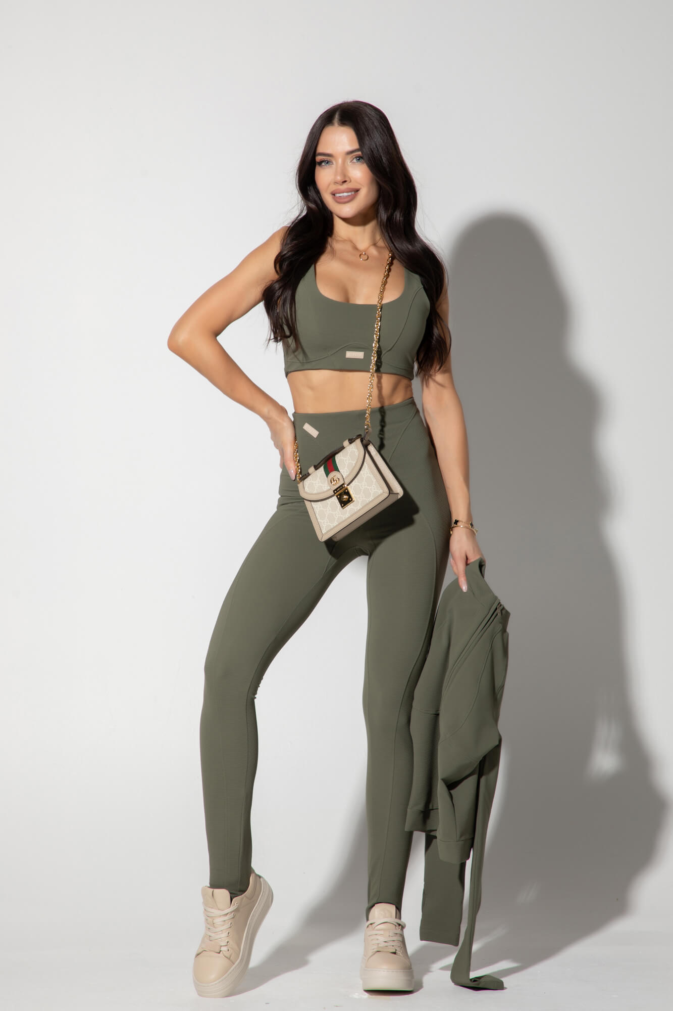 Vixen Motion Colanți Lungi - Military - Imagine 40