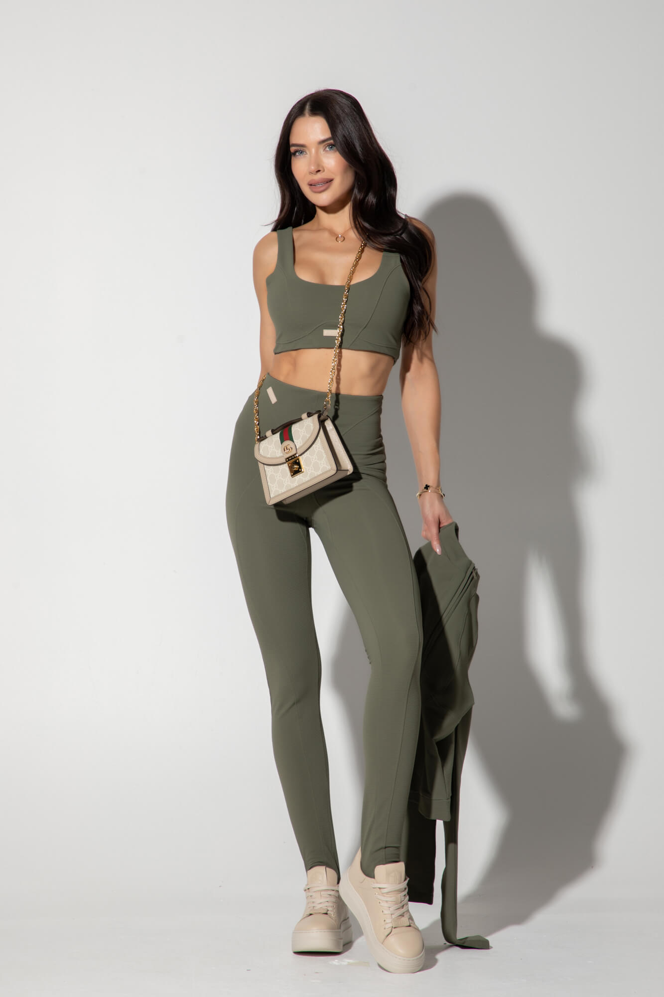 Vixen Motion Colanți Lungi - Military - Imagine 27