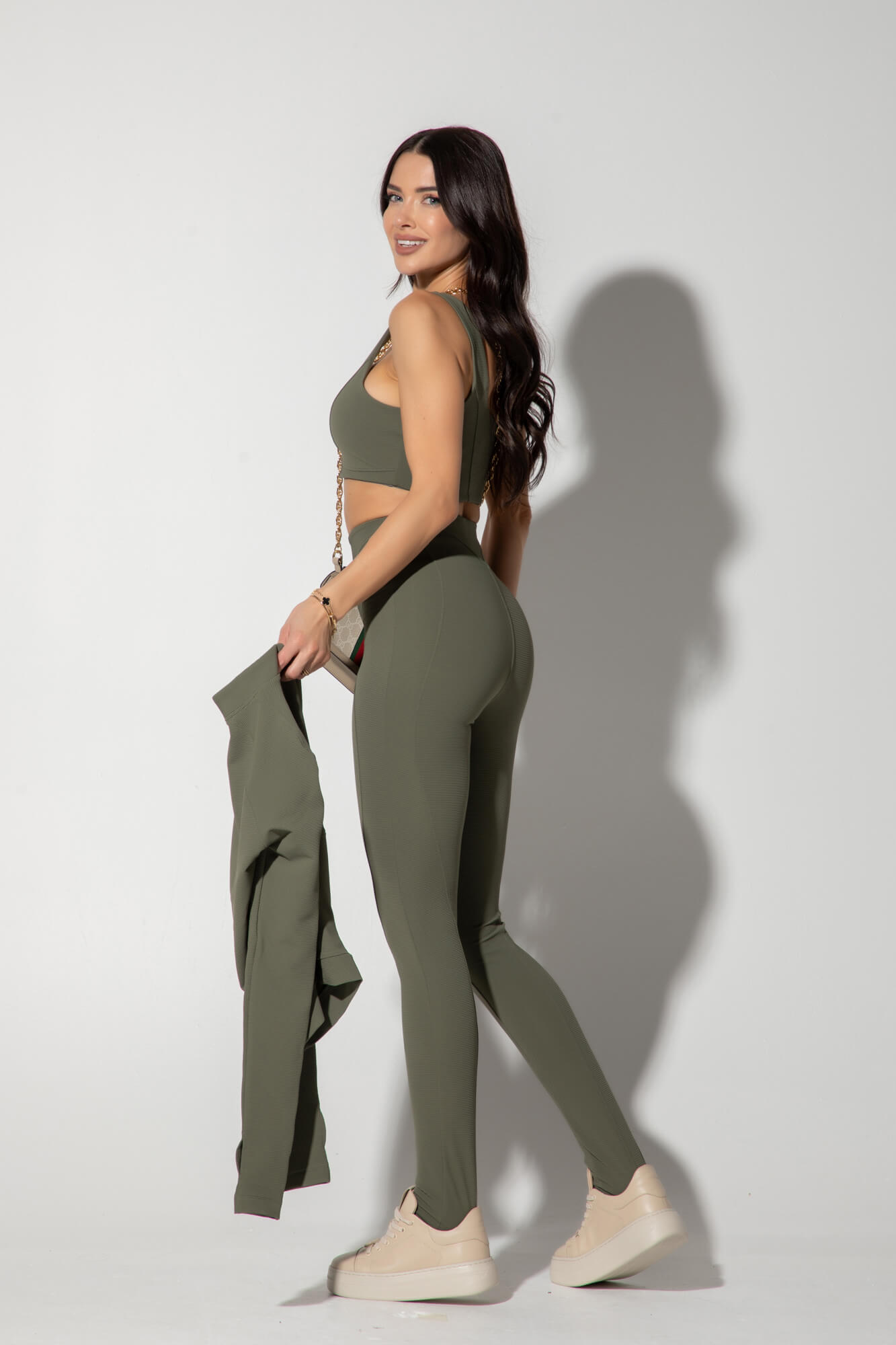 Vixen Motion Bluza Sport - Military - Imagine 29
