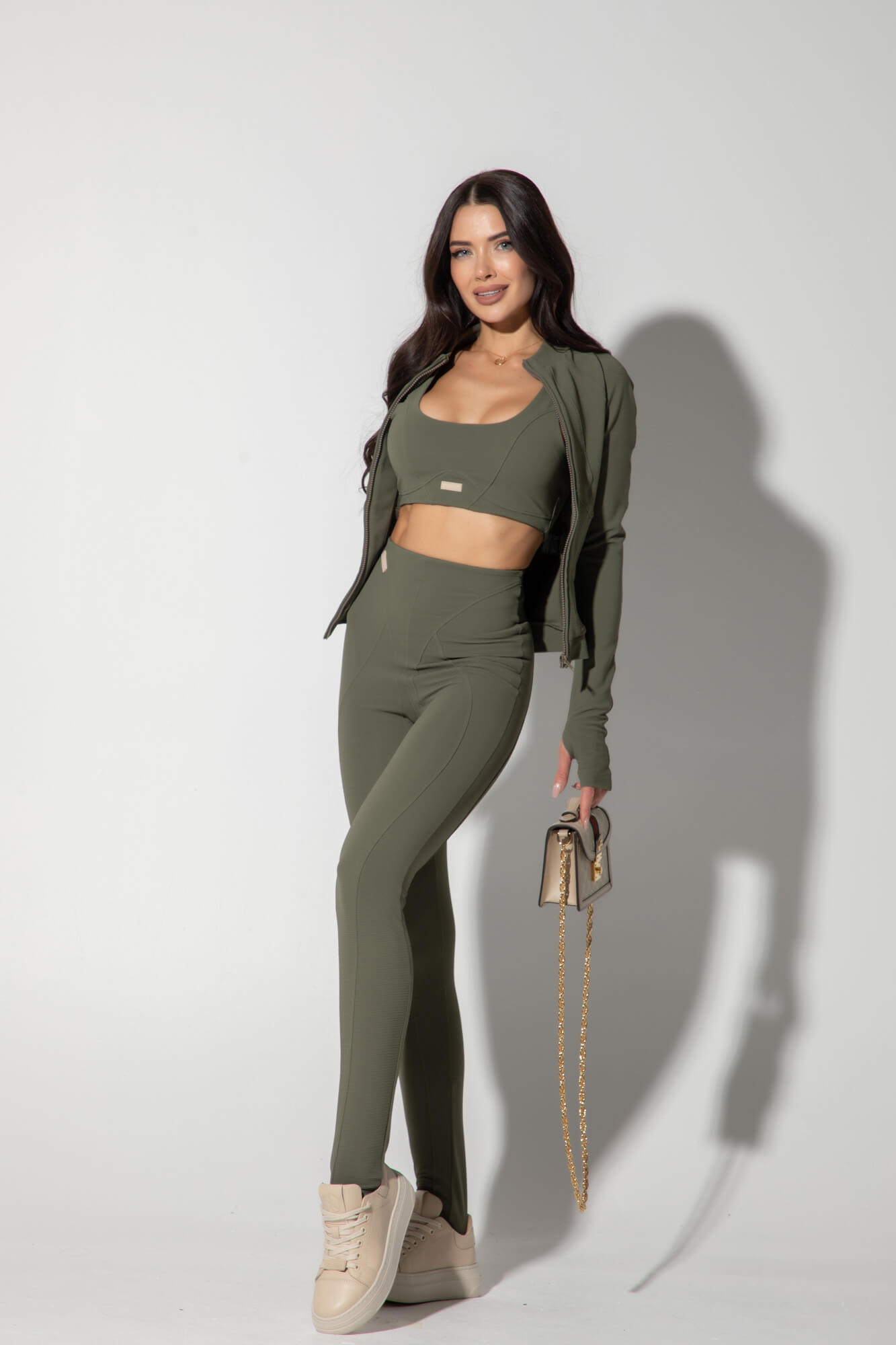 Vixen Motion Bluza Sport - Military - Imagine 21