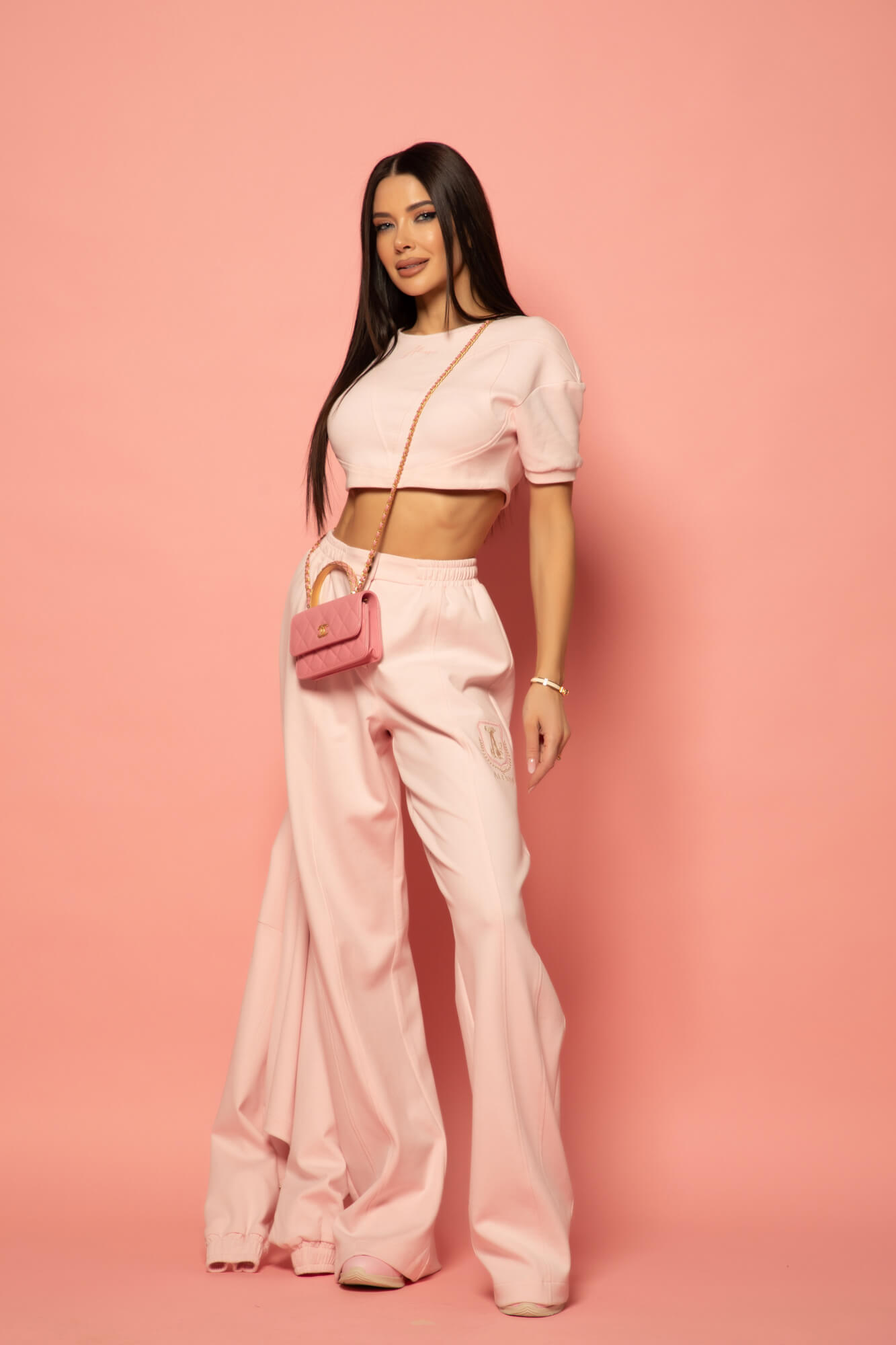 Daily Luxe Pantaloni Sport - Pink - Imagine 27
