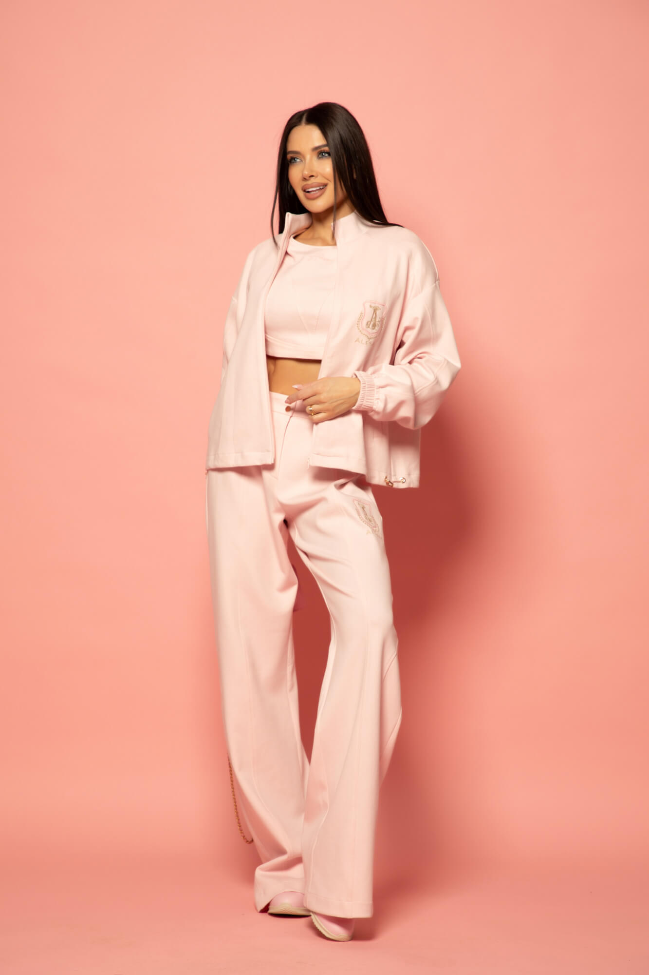 Daily Luxe Pantaloni Sport - Pink - Imagine 33