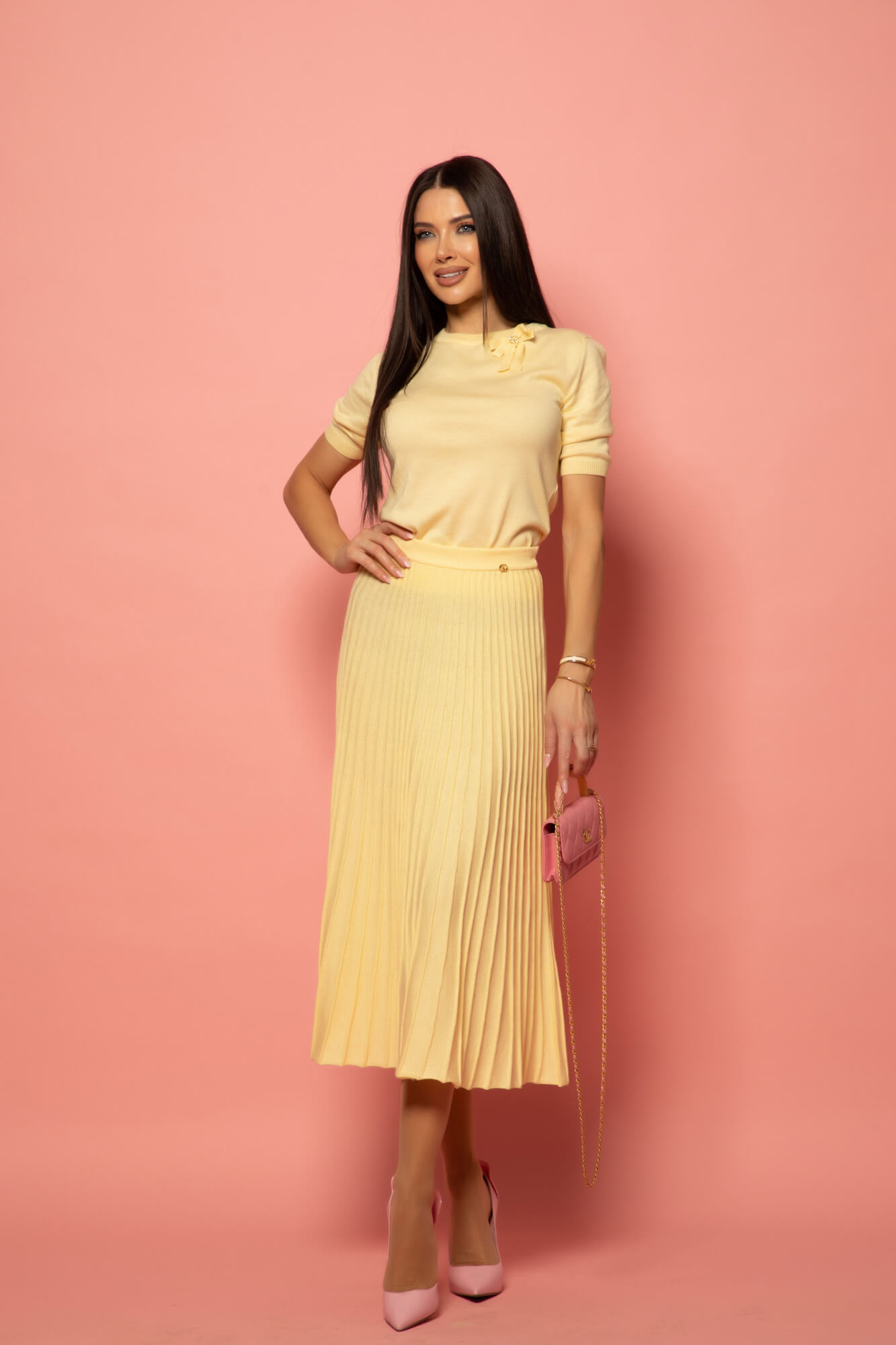 Dream Ribbon Bluza - Yellow - Imagine 12