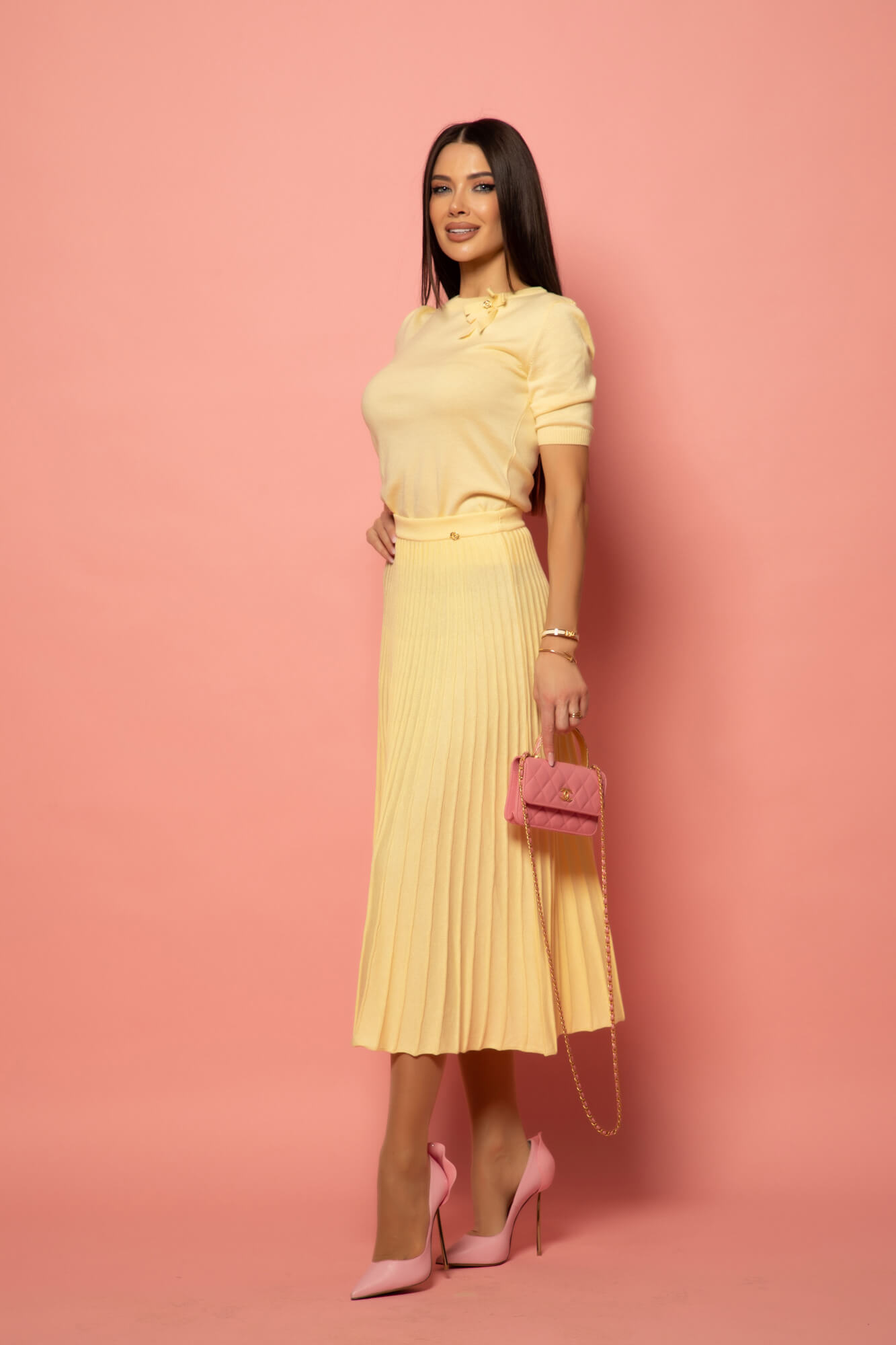 Dream Ribbon Bluza - Yellow - Imagine 14