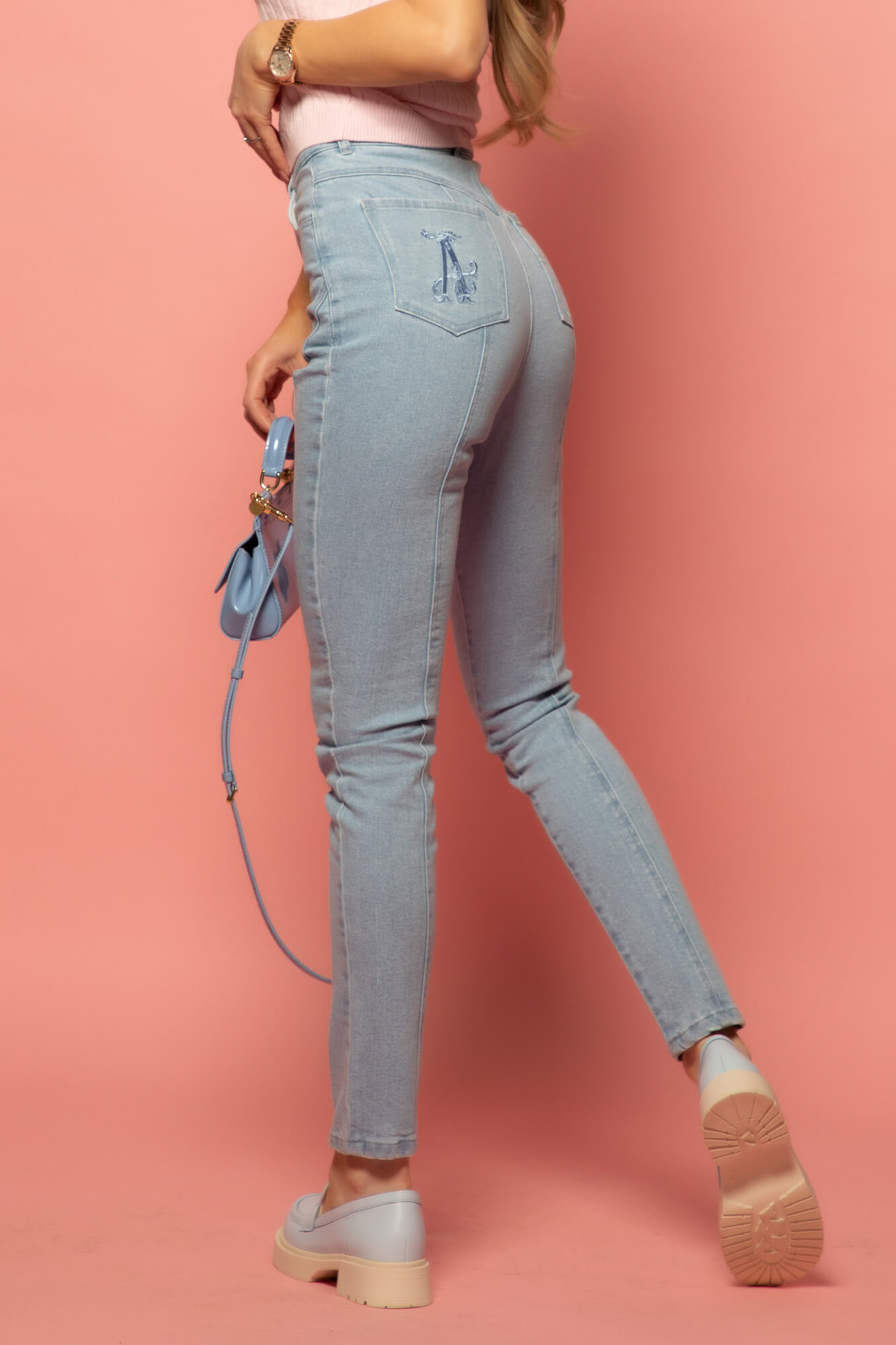 The Rhythm Of Denim Blugi - Light Blue - Imagine 34