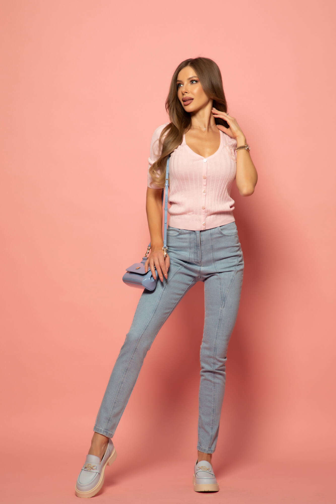 The Rhythm Of Denim Blugi - Light Blue - Imagine 26