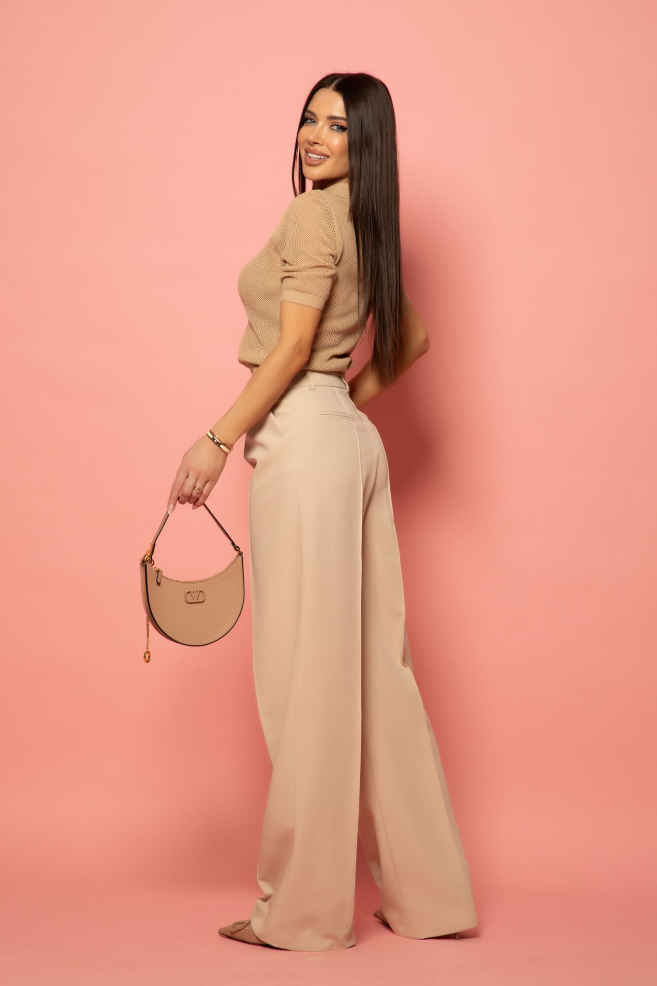 Elite Insignia Bluza - Beige - Imagine 23