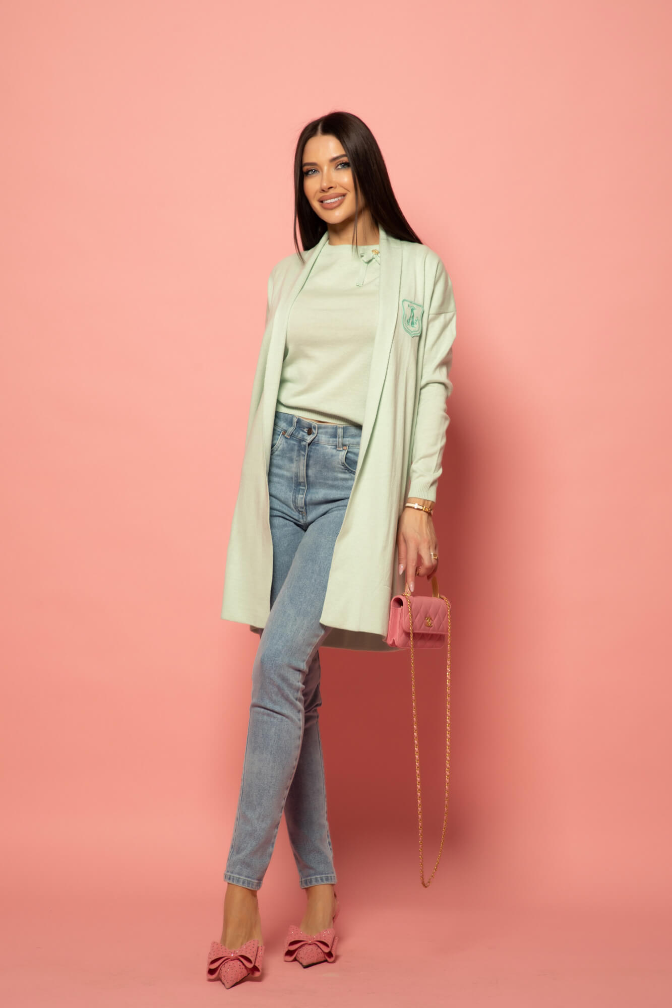 Dream Ribbon Bluza - Mint - Imagine 23