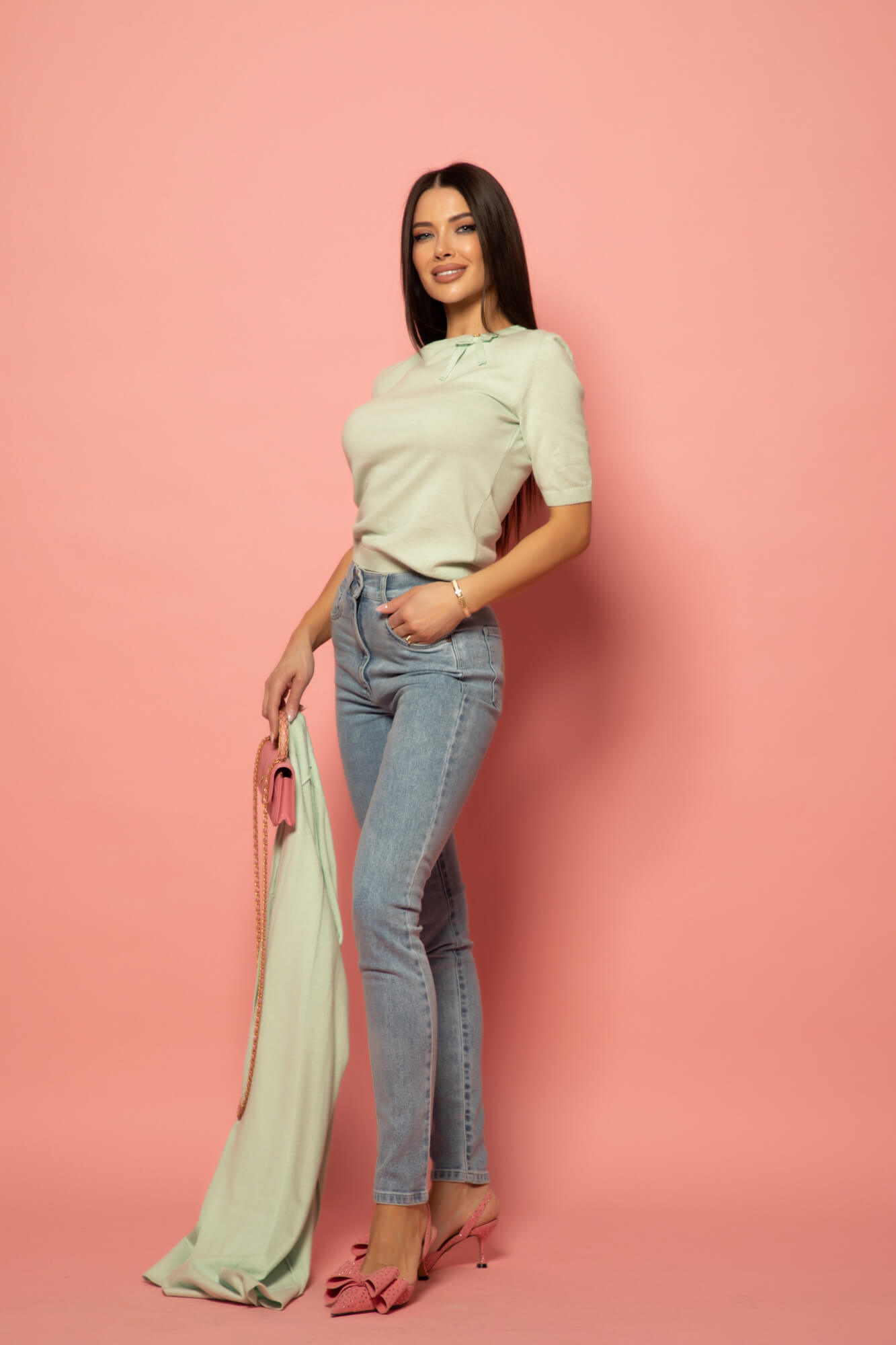 Vesta Pastel muse - Mint - Imagine 25
