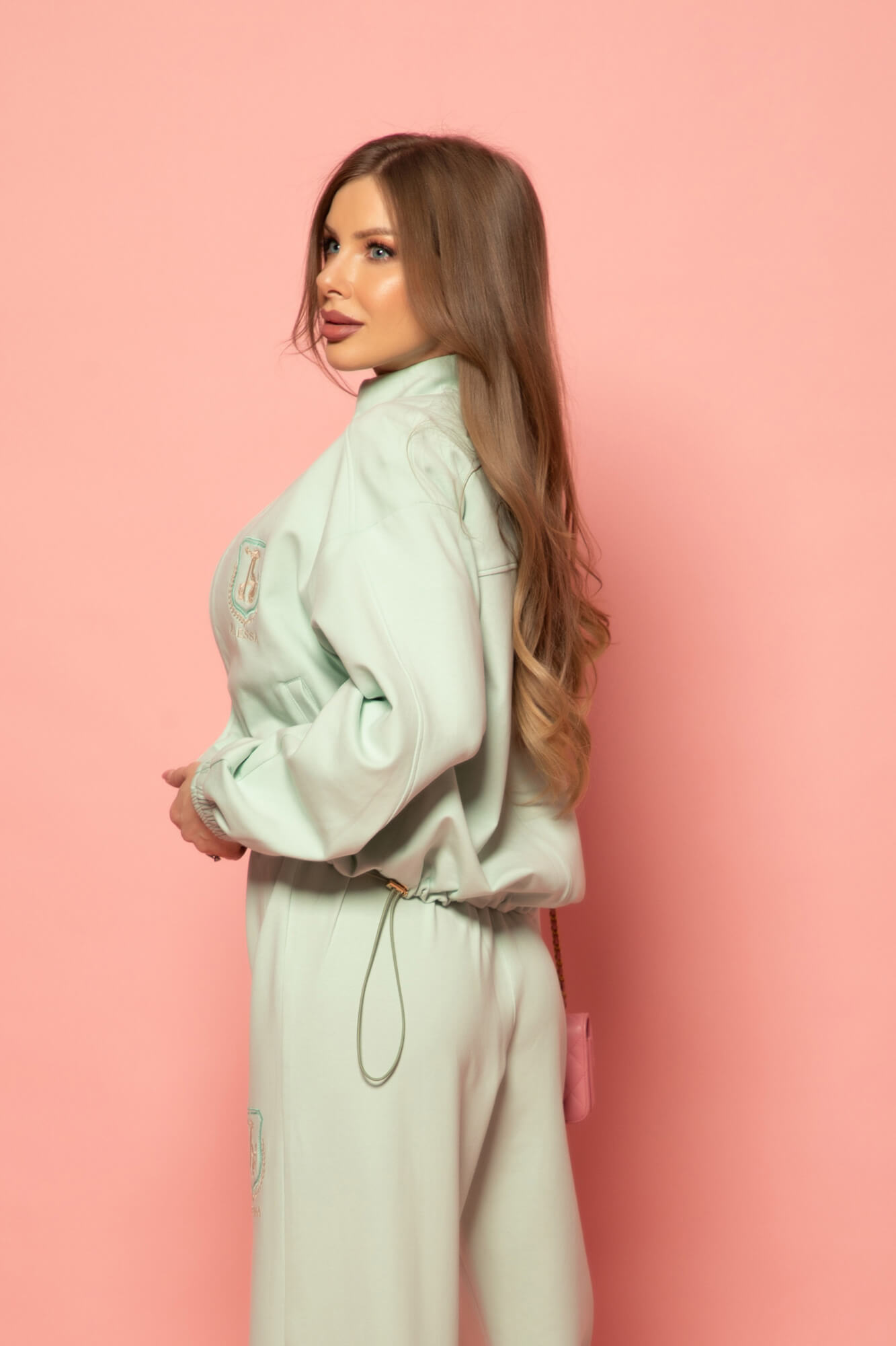Daily Luxe Bluza Sport - Mint - Imagine 17