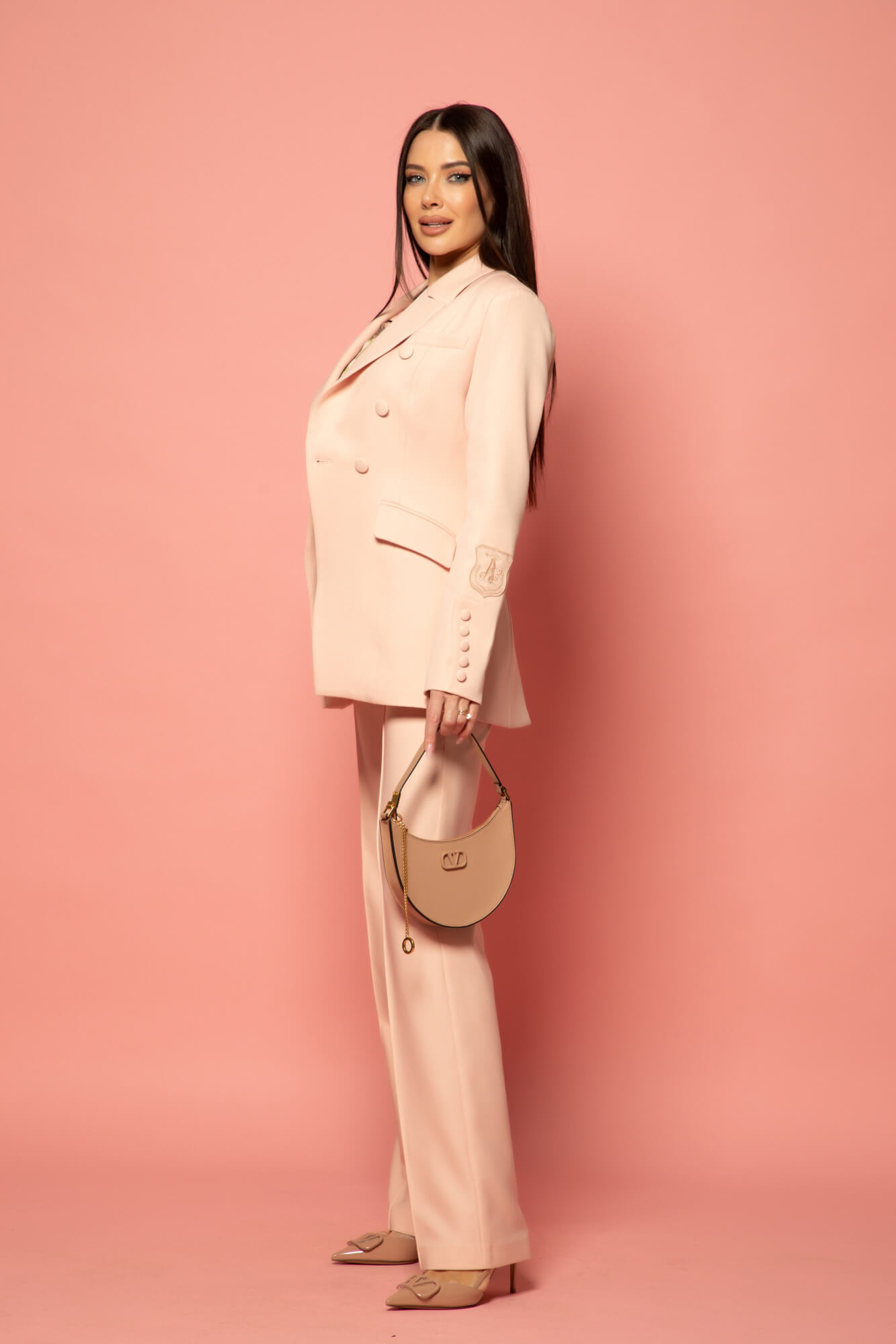 Business Beauty Blazer - Powder Pink - Imagine 31