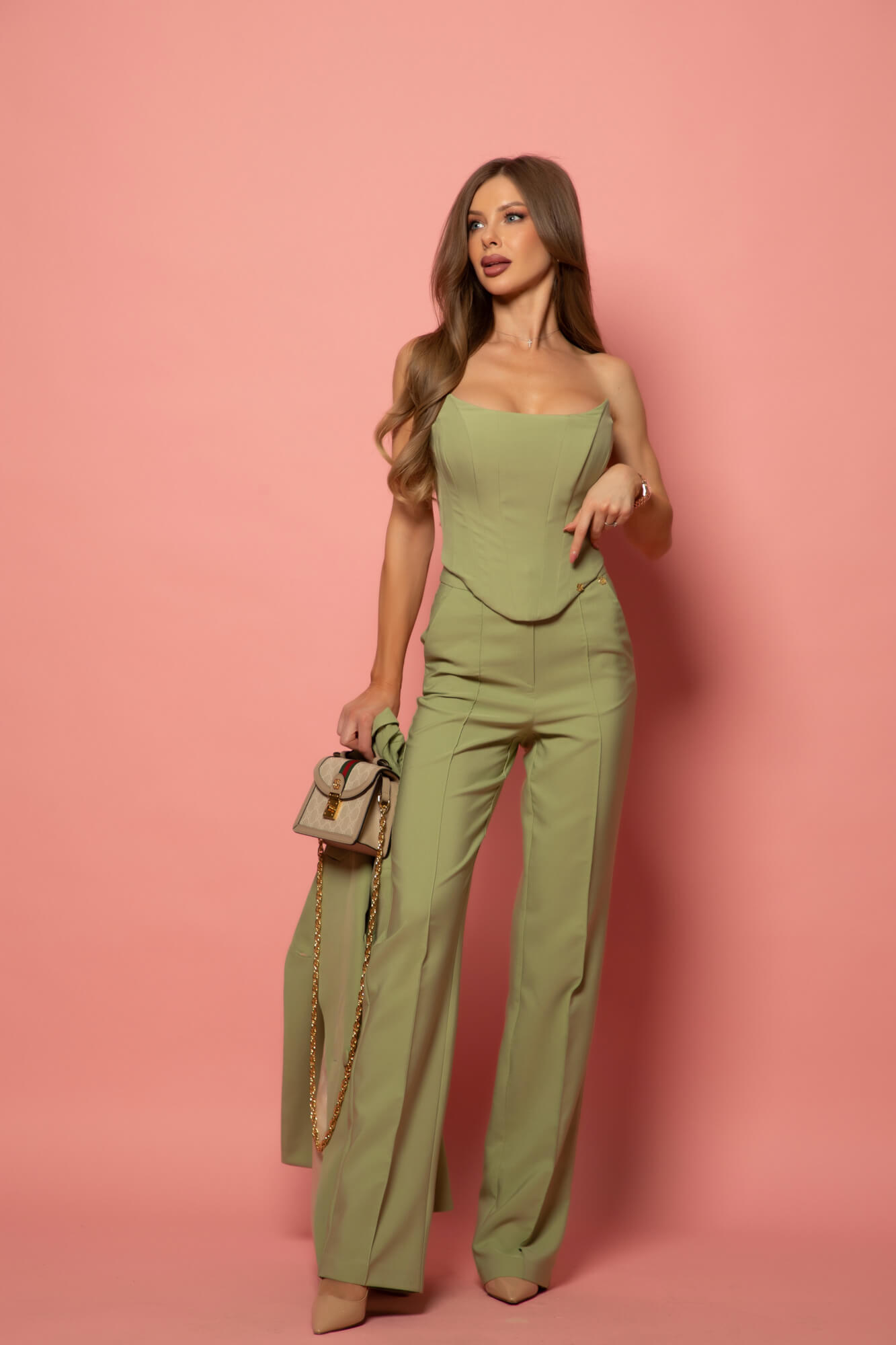 Business Beauty Blazer - Green - Imagine 28