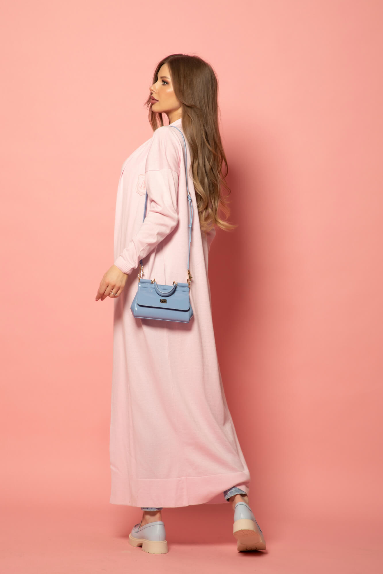 Daily Chic Top din tricotaj - Light Pink - Imagine 23