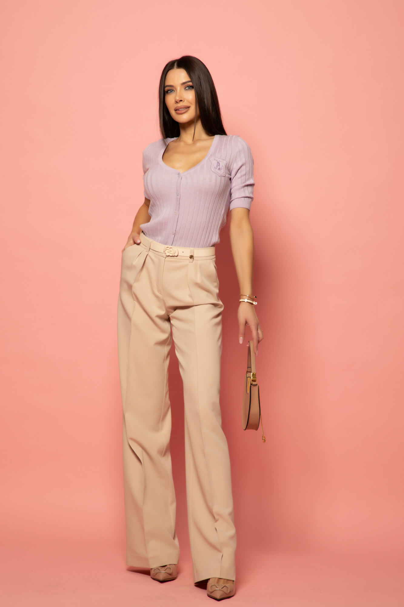 Bluza Pastel muse - Lavender - Imagine 14