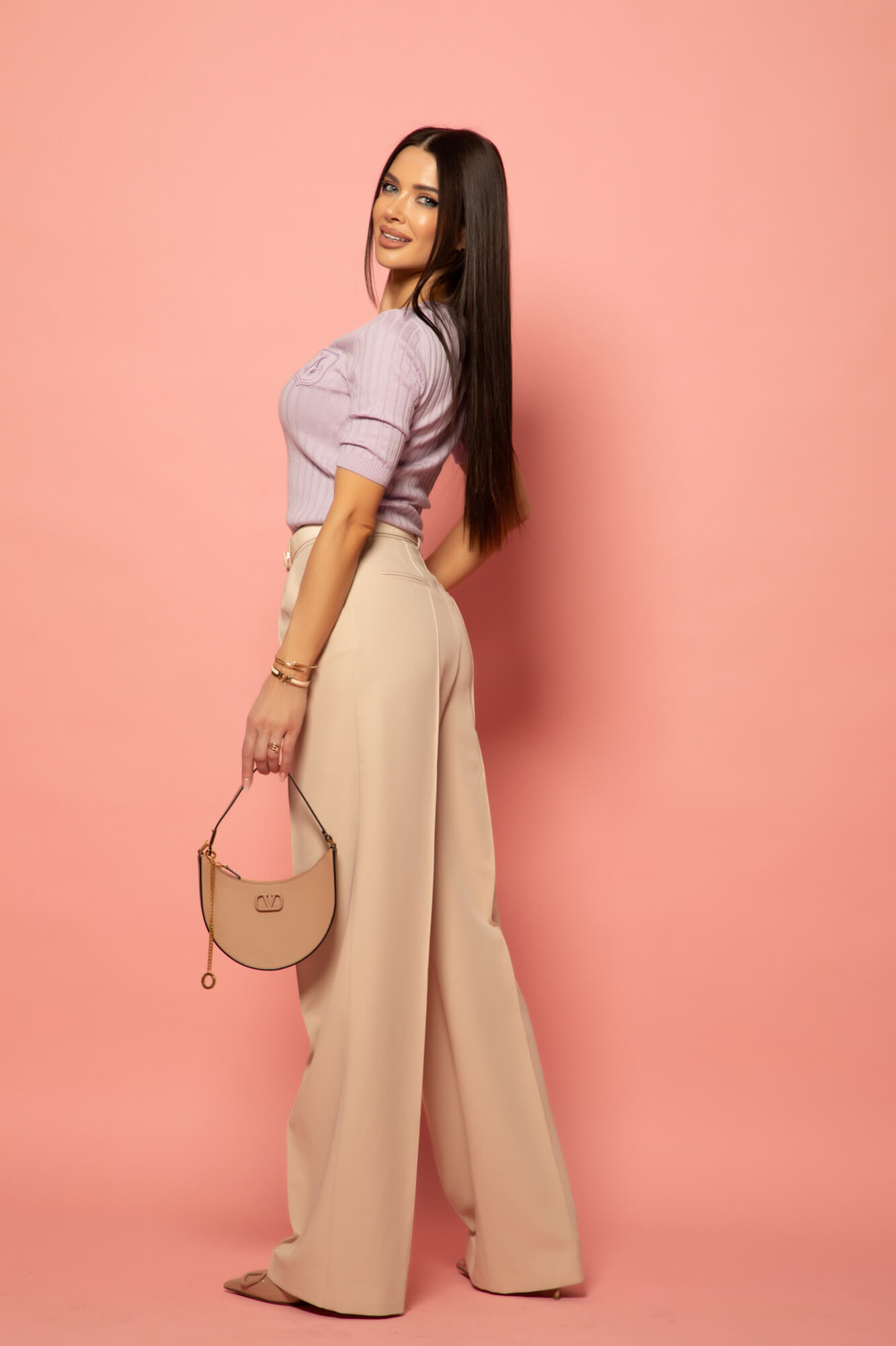 Bluza Pastel muse - Lavender - Imagine 13
