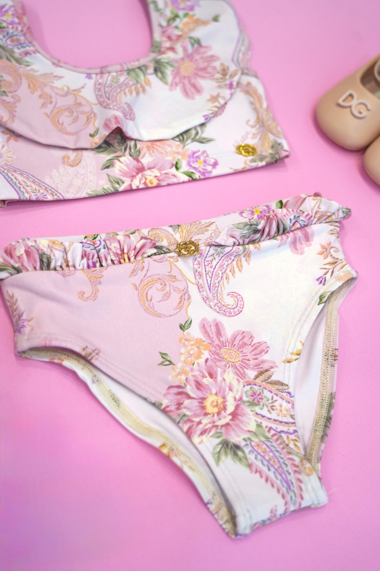 A Touch of Romance Mini Biksini Banksy - Pink - Imagine 8