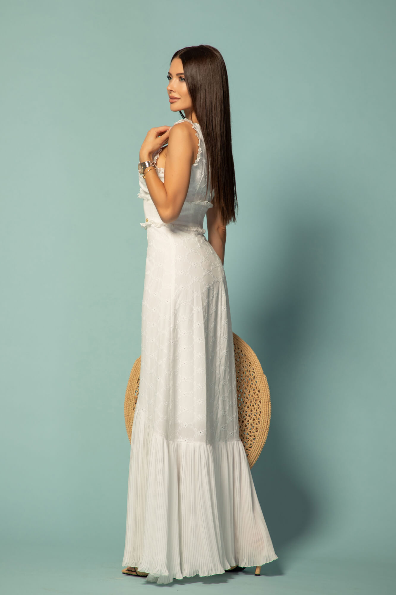 Style Story Rochie Lungă - Ecru - Imagine 11